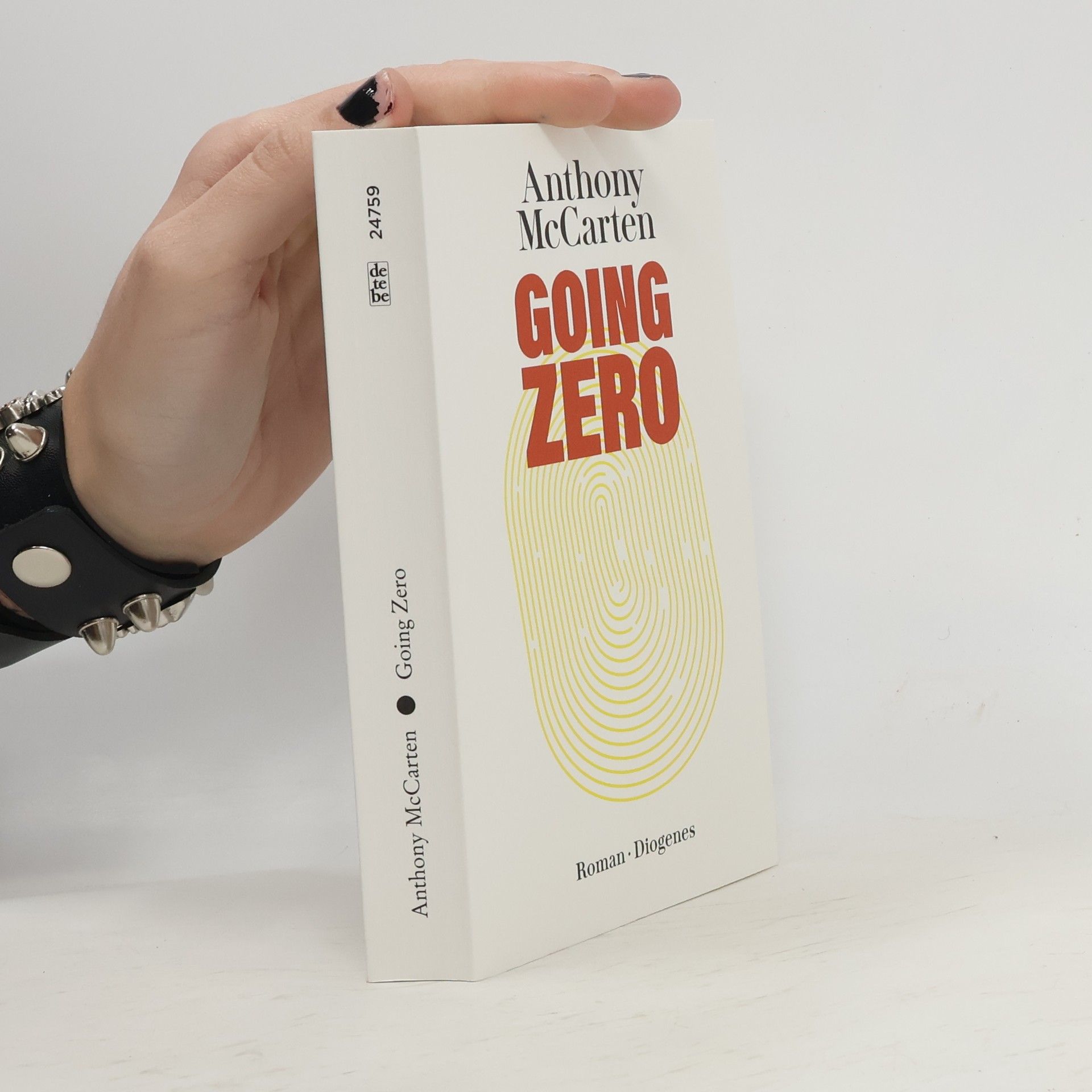 Anthony McCarten Going Zero