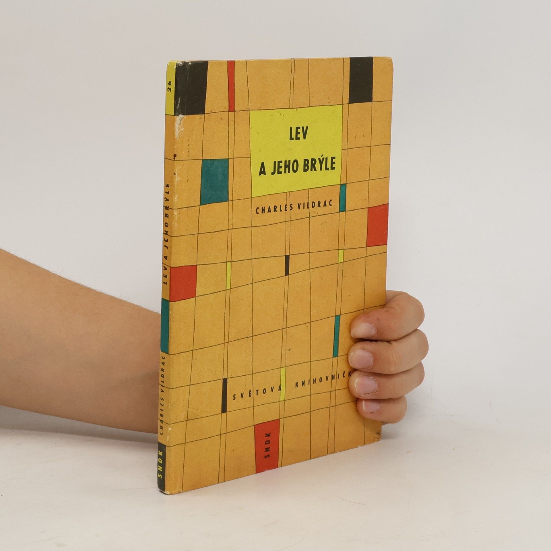 Charles Vildrac Lev a jeho brýle