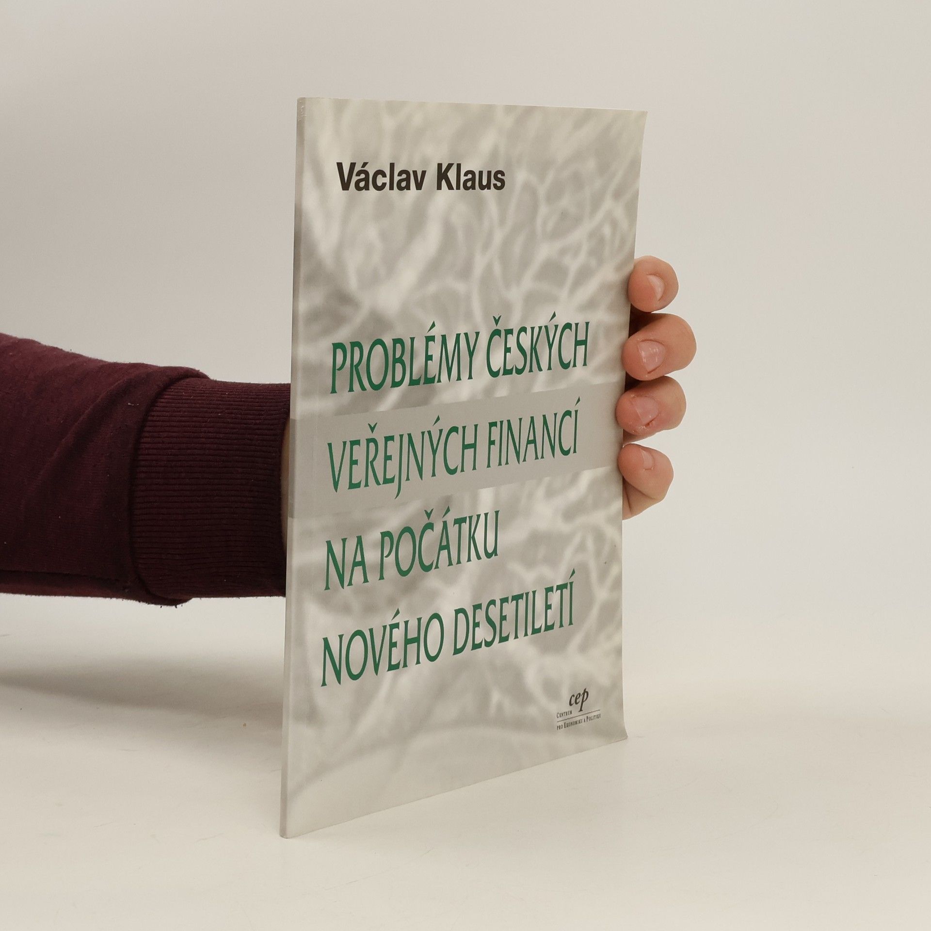 Václav Klaus Problémy českých veřejných financí na počátku nového desetiletí