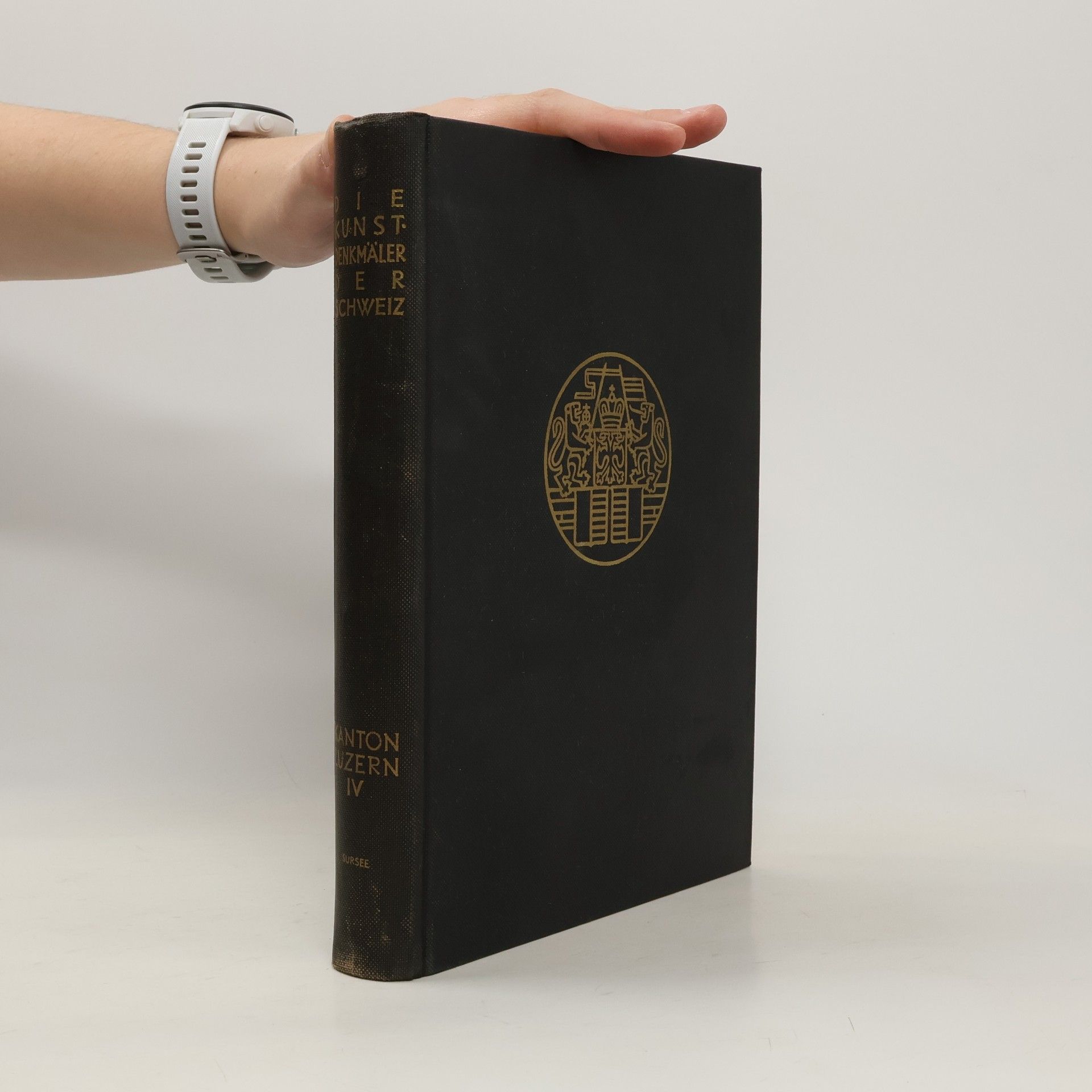 Adolf Reinle Die Kunstdenkmäler des Kantons Luzern