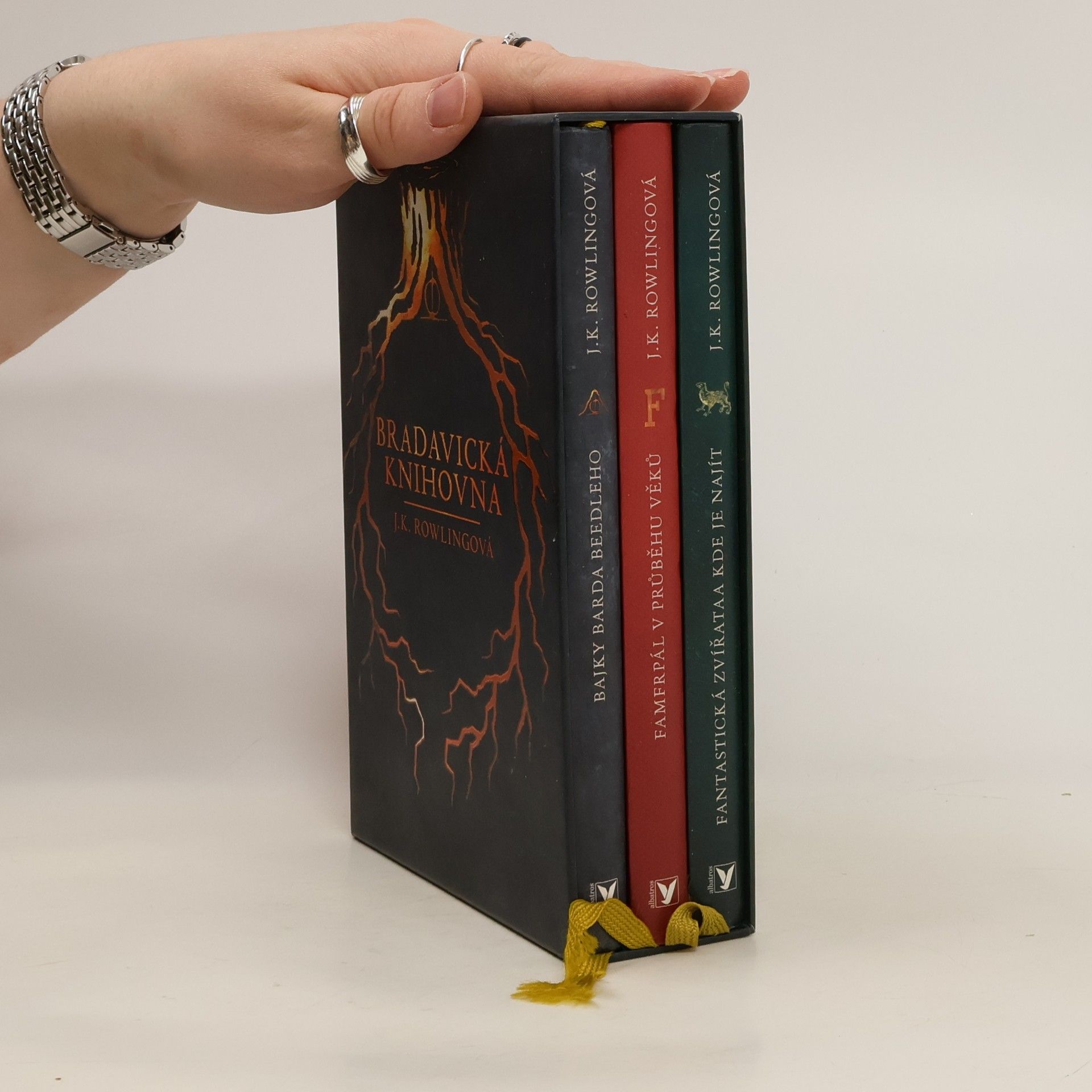 Joanne K. Rowlingová Bradavická knihovna