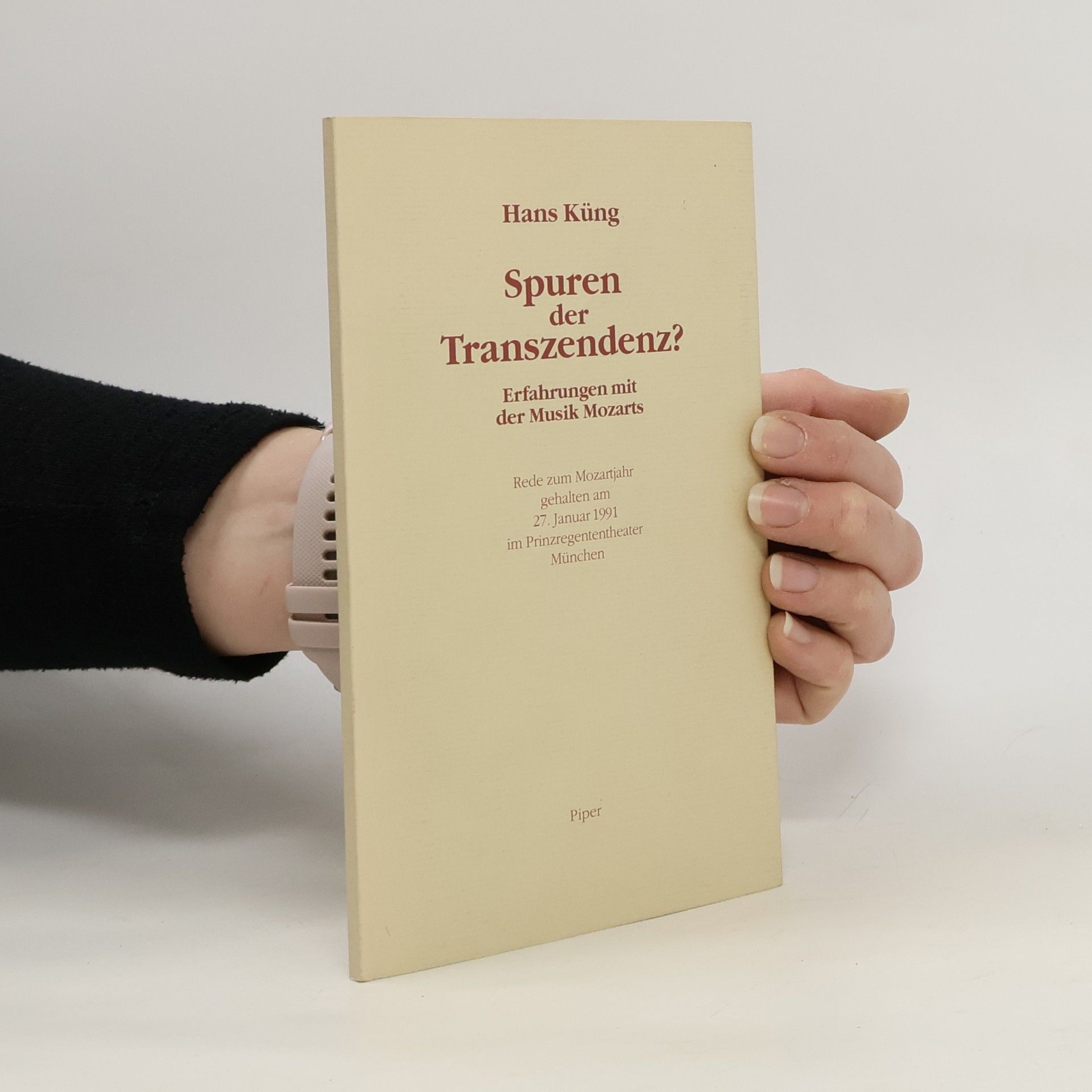 Hans Küng Spuren der Transzendenz?