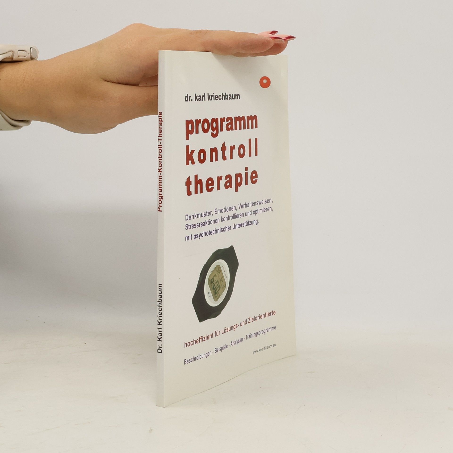Karl Kriechbaum Programm-Kontroll-Therapie