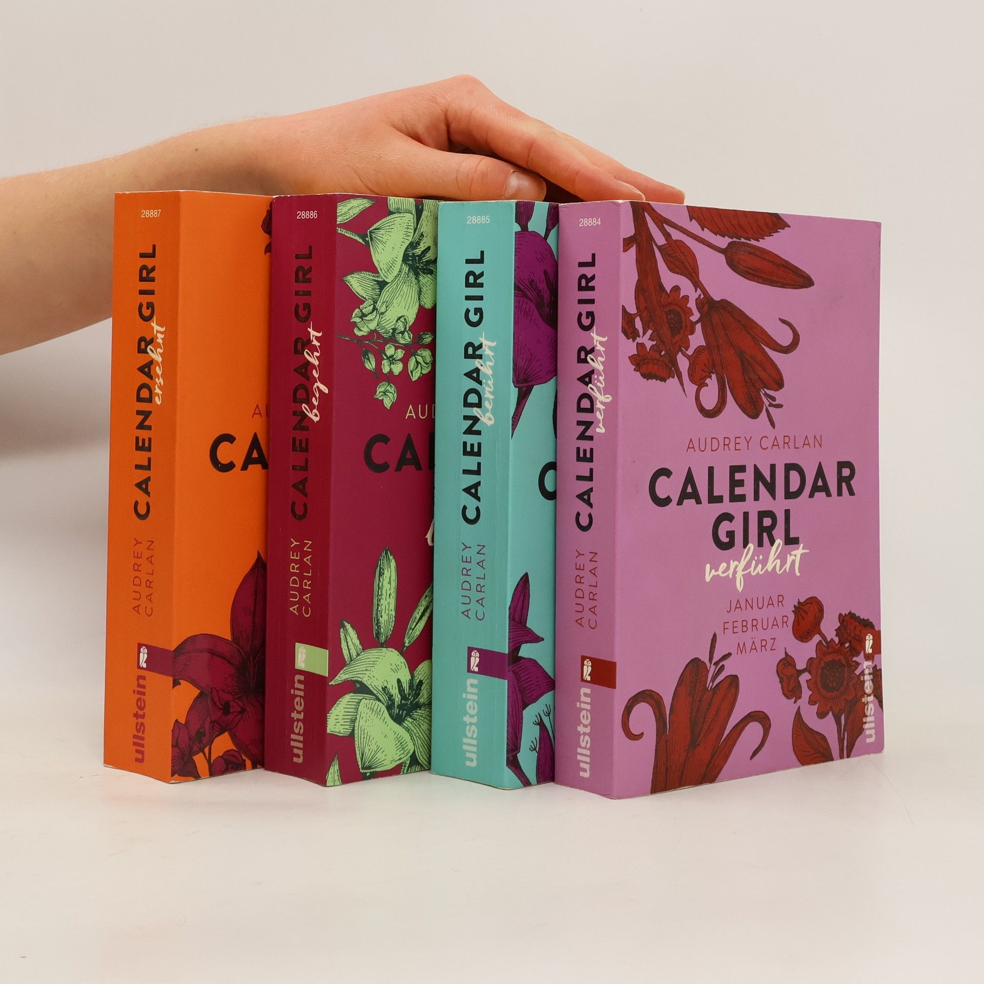 Audrey Carlan Calendar Girl 1-4