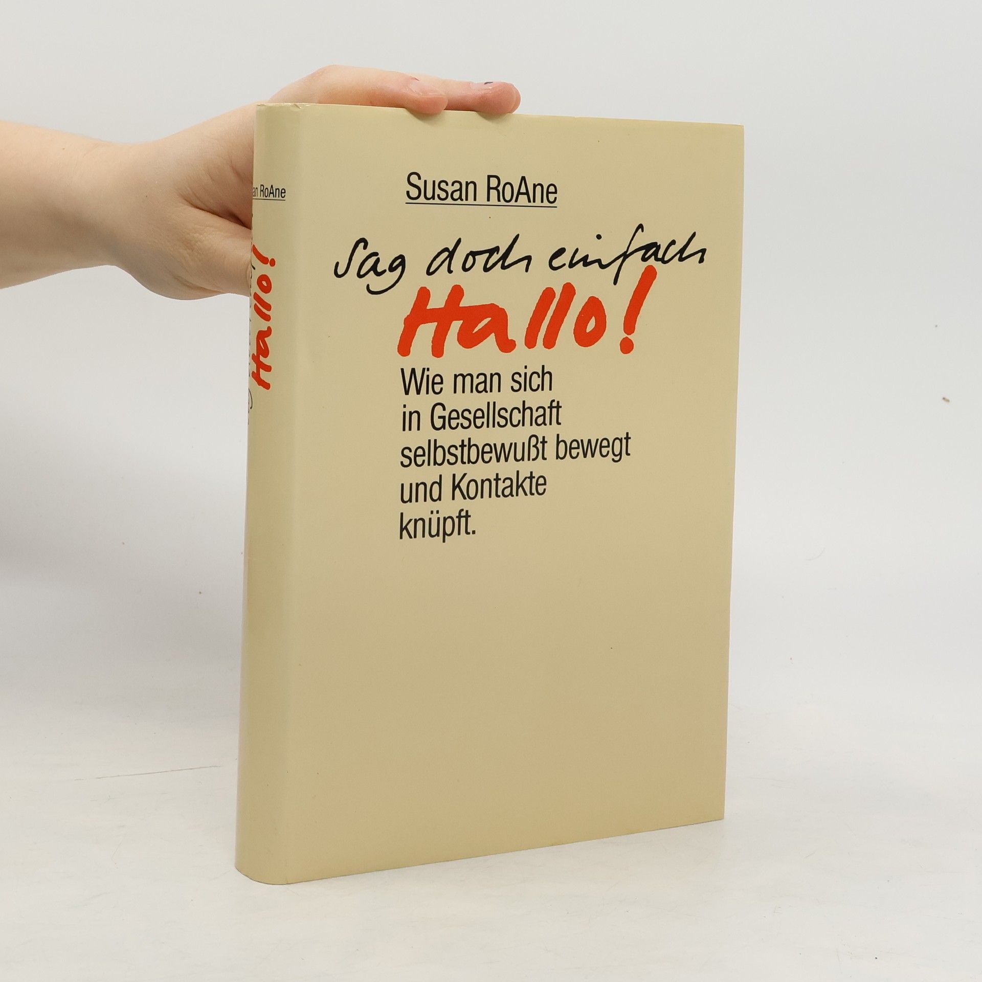 Susan Ro Ane Sach doch einfach Hallo!