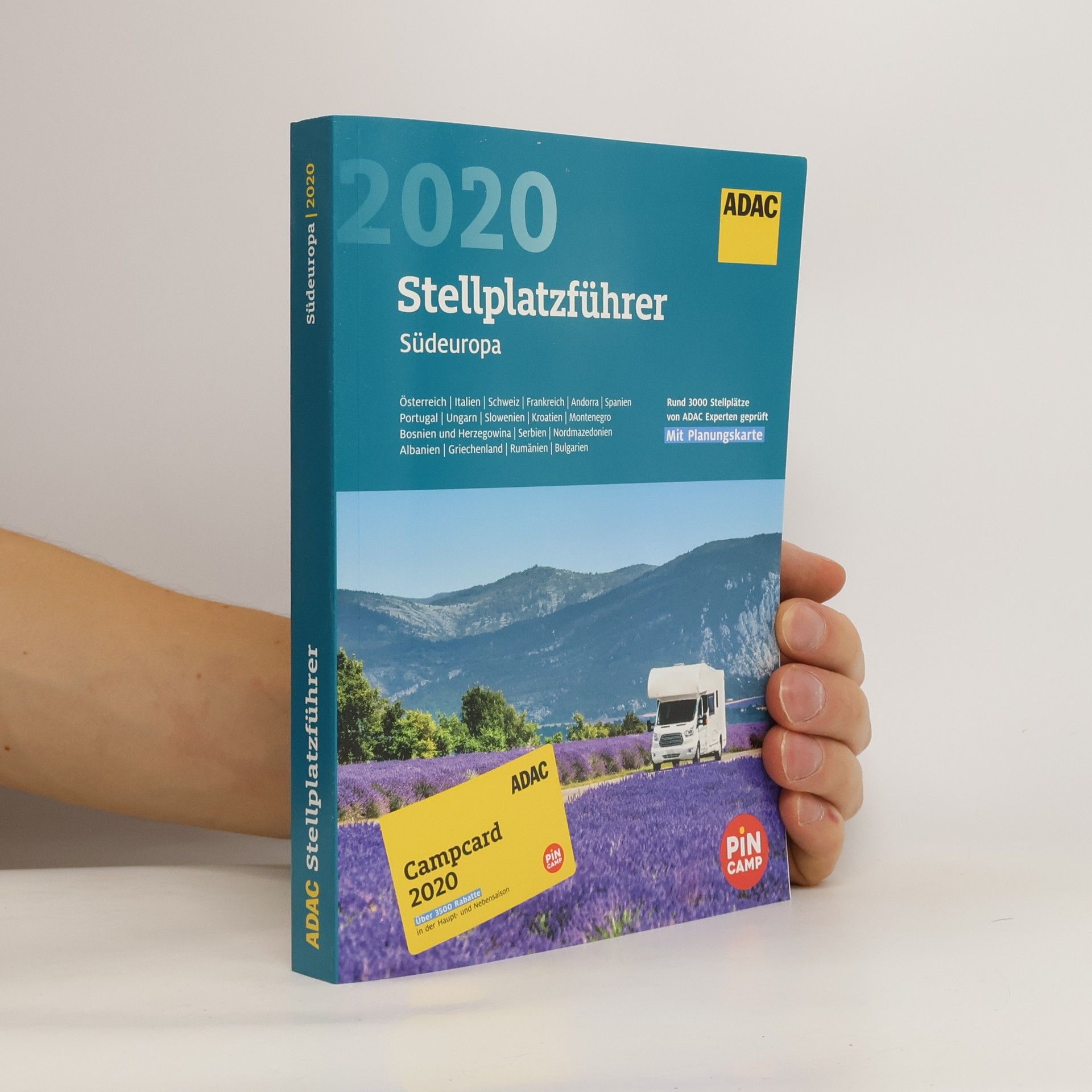 ADAC Stellplatzführer 2020 mit ADAC Campcard 2020