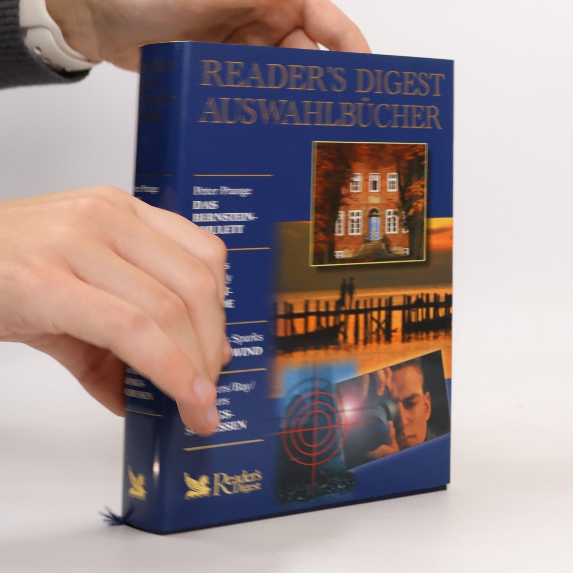 Peter Prange Readers Digest Auswahlbücher: Das Bernstein-Amulett. Nachtblende. Zeit im Wind. Königsschiessen