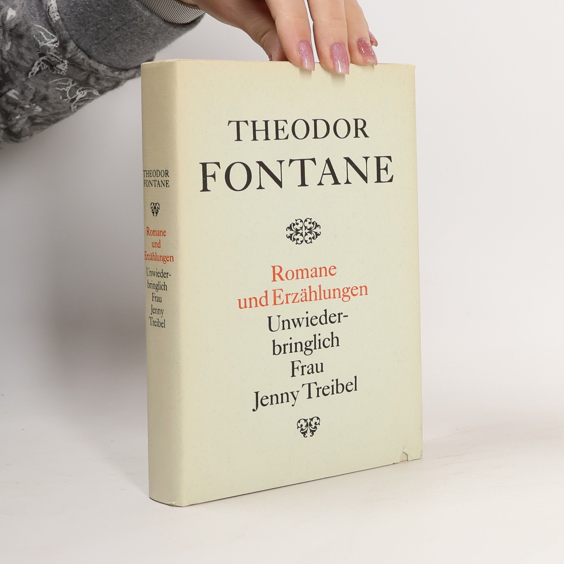 Theodor Fontane Romane und Erzählungen Unwiederbringlich Frau Jenny Treibel