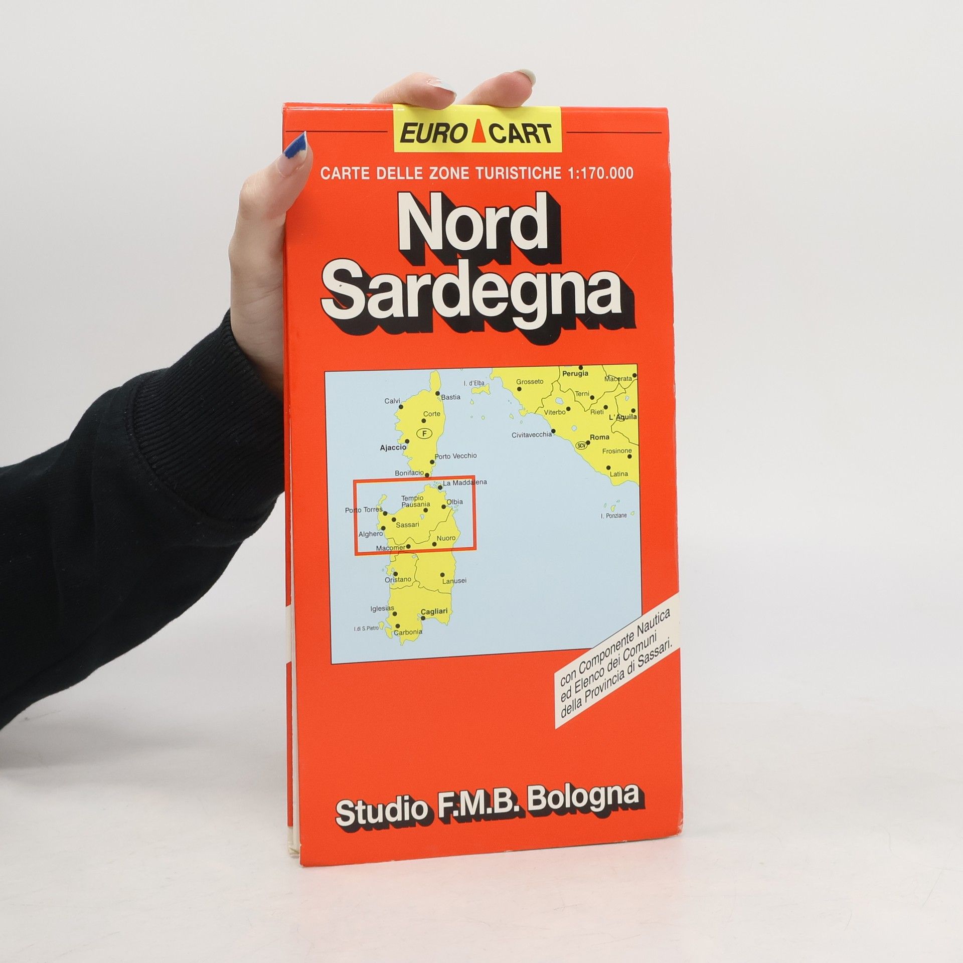 Autorenkollektiv Nord Sardegna 1:170.000
