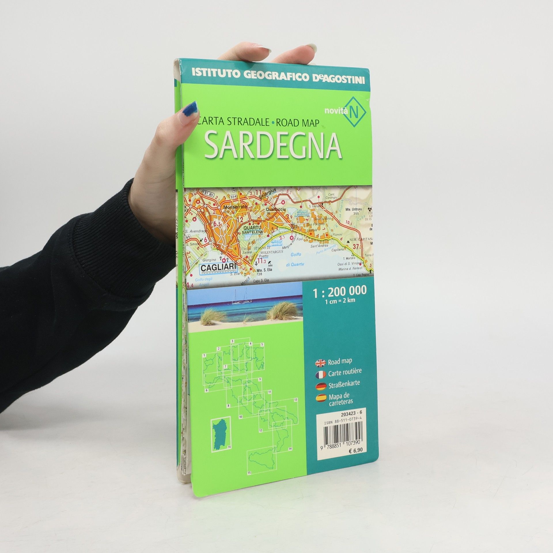 Collectif d'auteurs Sardegna 1:200 000