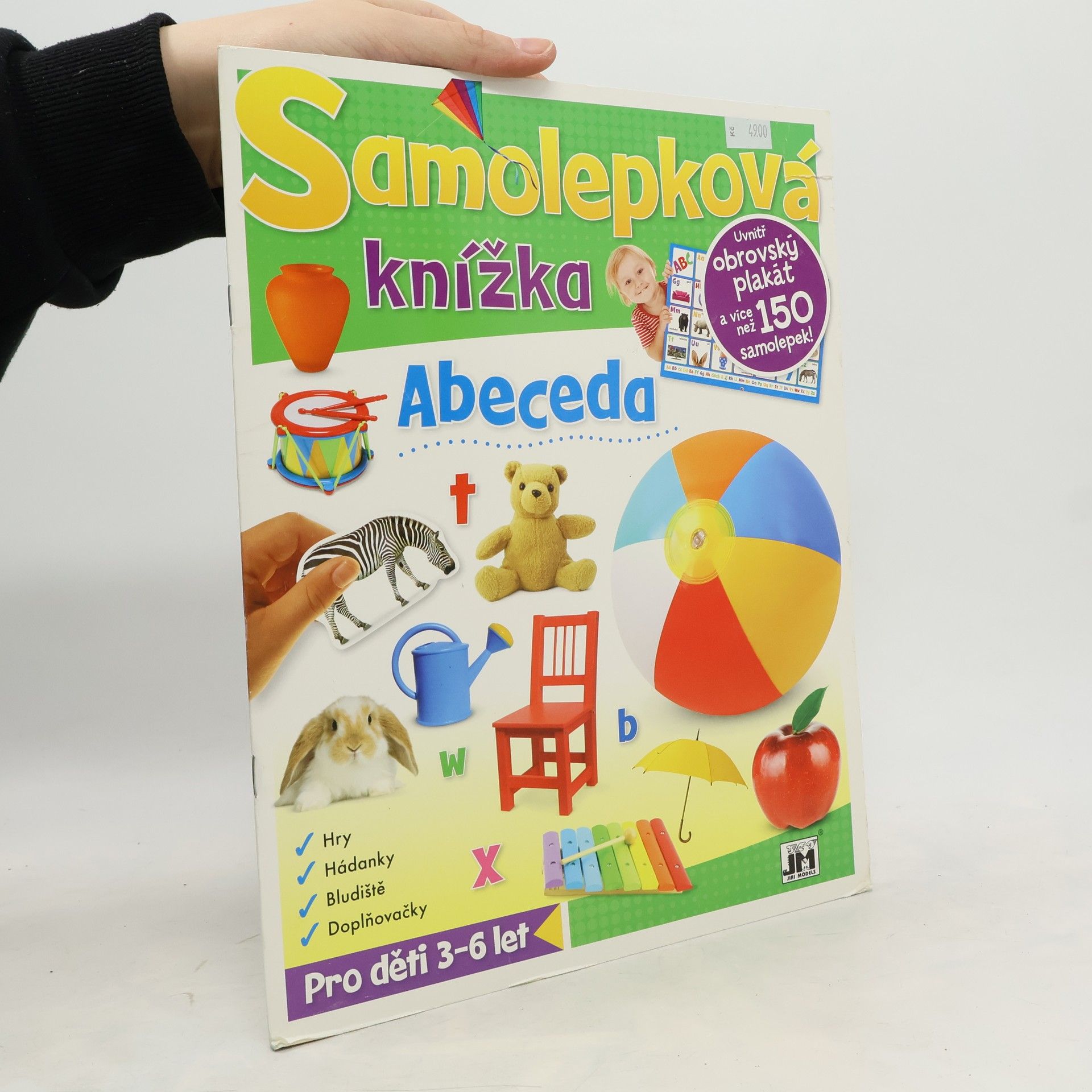 Various authors Samolepková knížka Abeceda