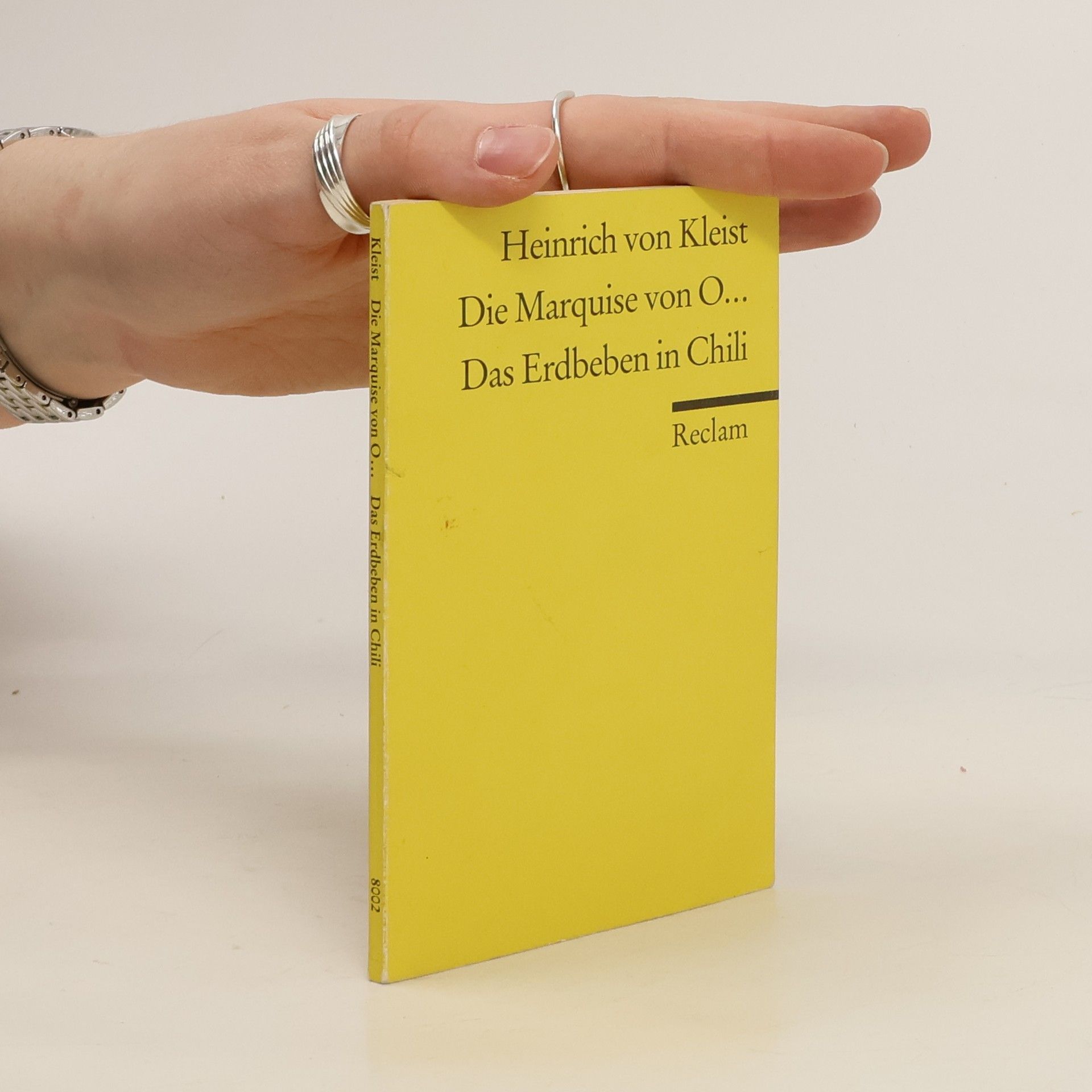 Christian Wagenknecht Die Marquise von O... Das Erdbeben in Chili