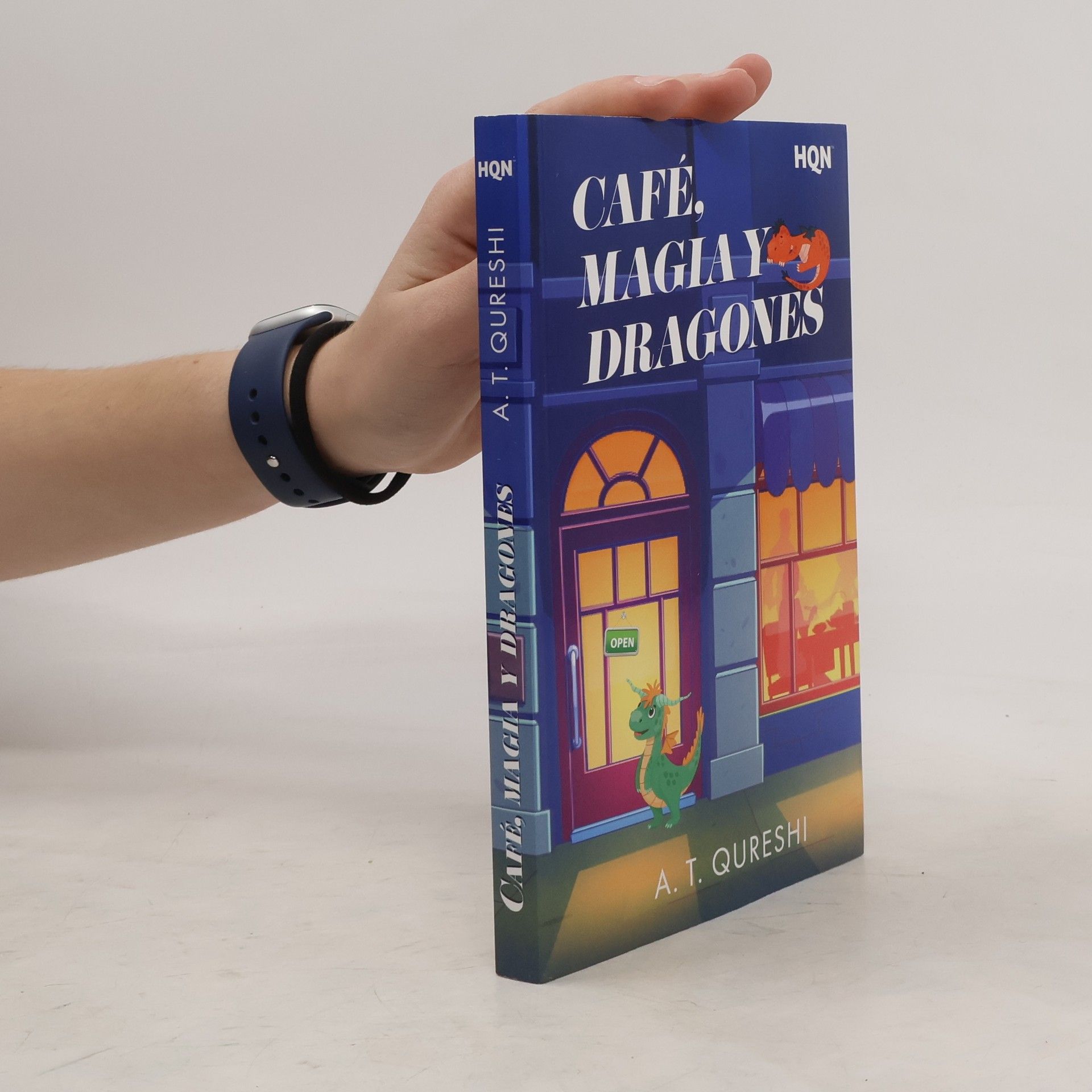 Aamna Qureshi Café, magia y dragones