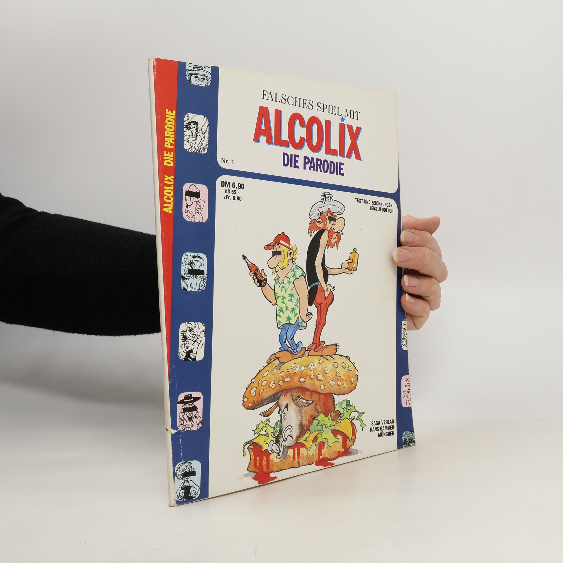 Autorenkollektiv Falsches spiel mit Alcolix. Die Parodie