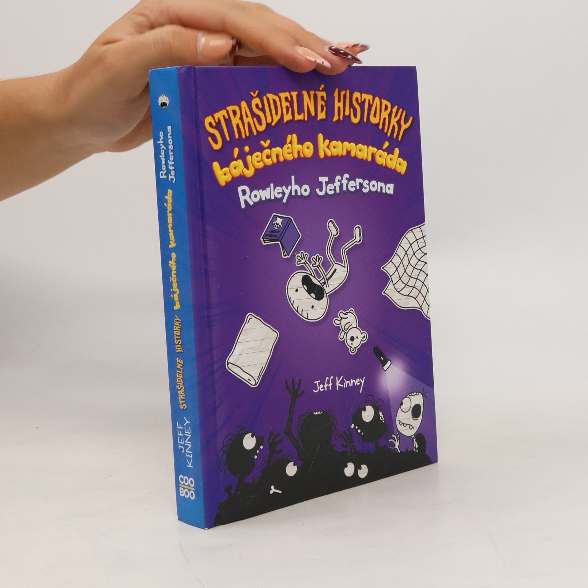 Jeff Kinney Strašidelné historky báječného kamaráda Rowleyho Jeffersona