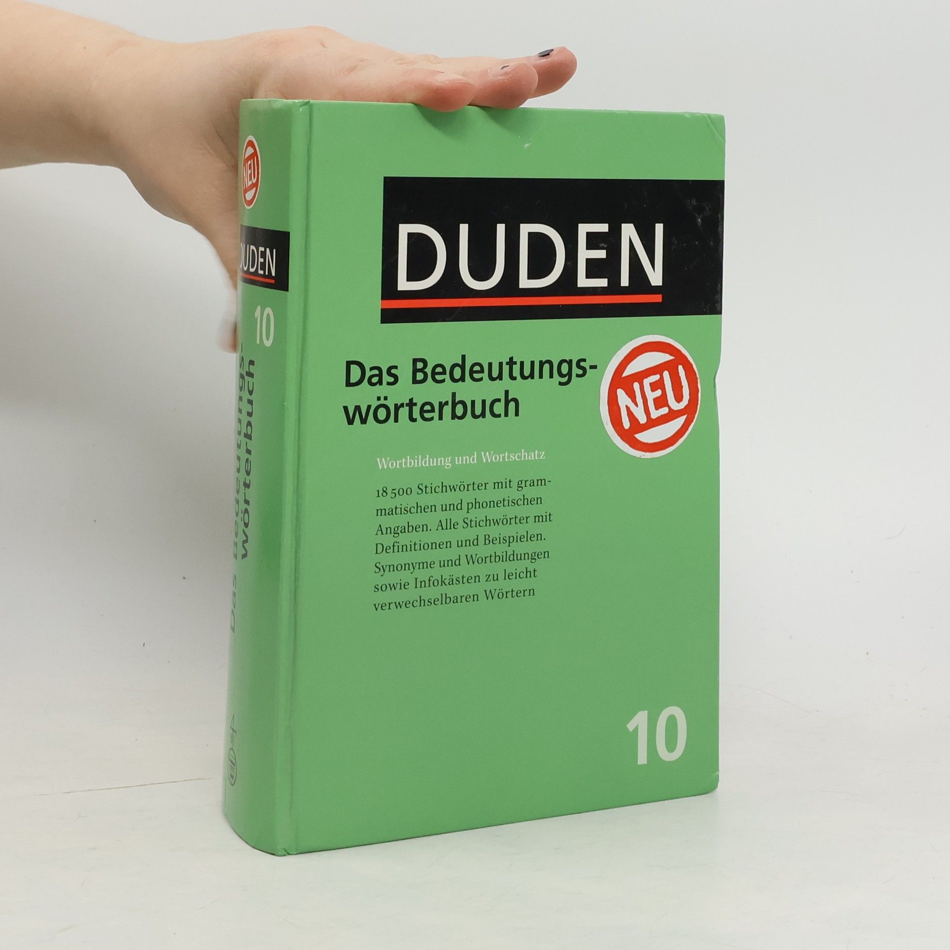 Duden. Band 10, Das Bedeutungswörterbuch