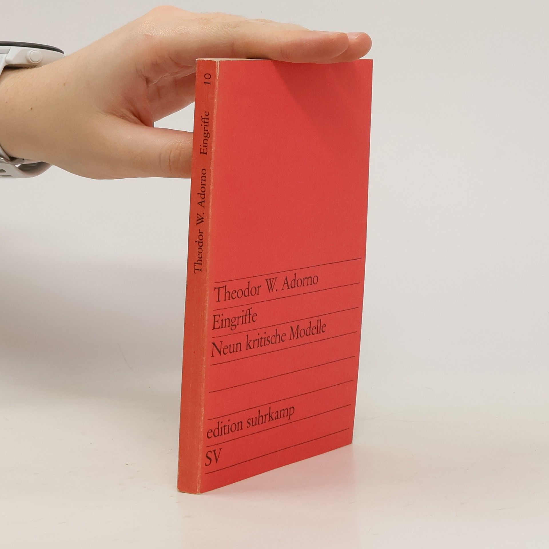 Theodor W. Adorno Eingriffe