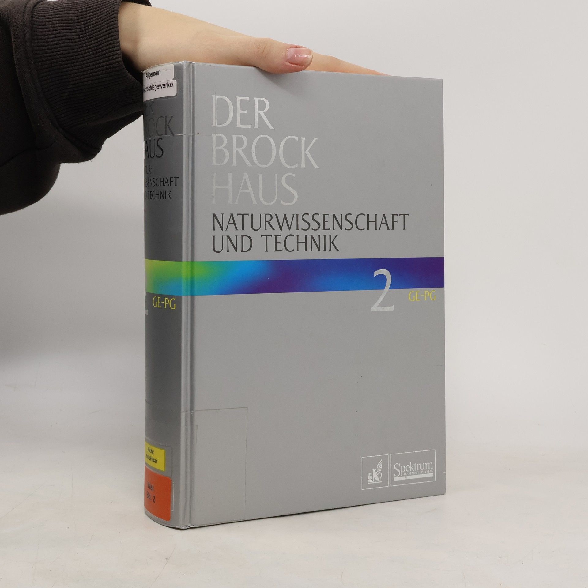 Der Brockhaus Naturwissenschaft und Technik. Bd. 2. Ge-Pg