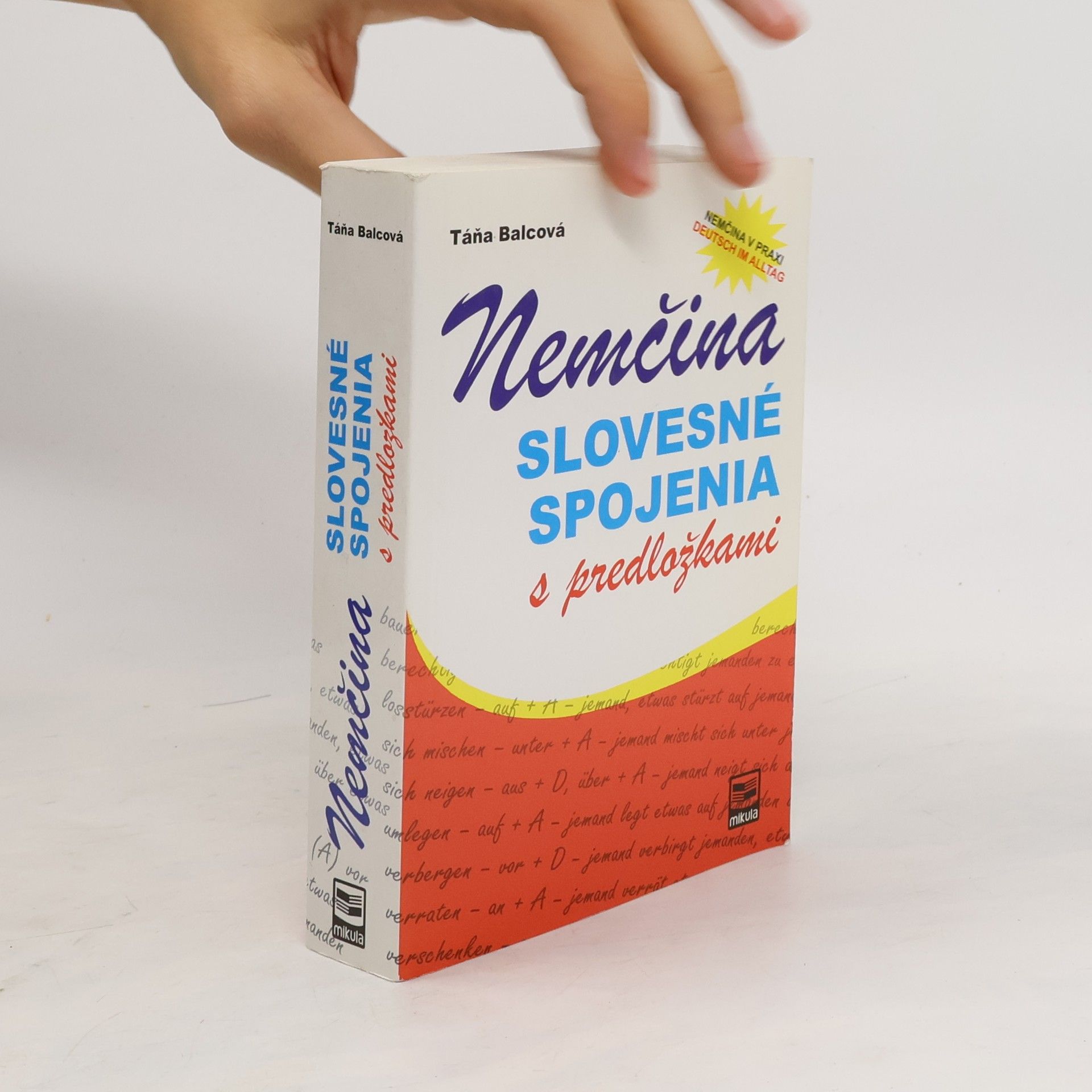 Táňa Balcová Nemčina - slovesné spojenia s predložkami