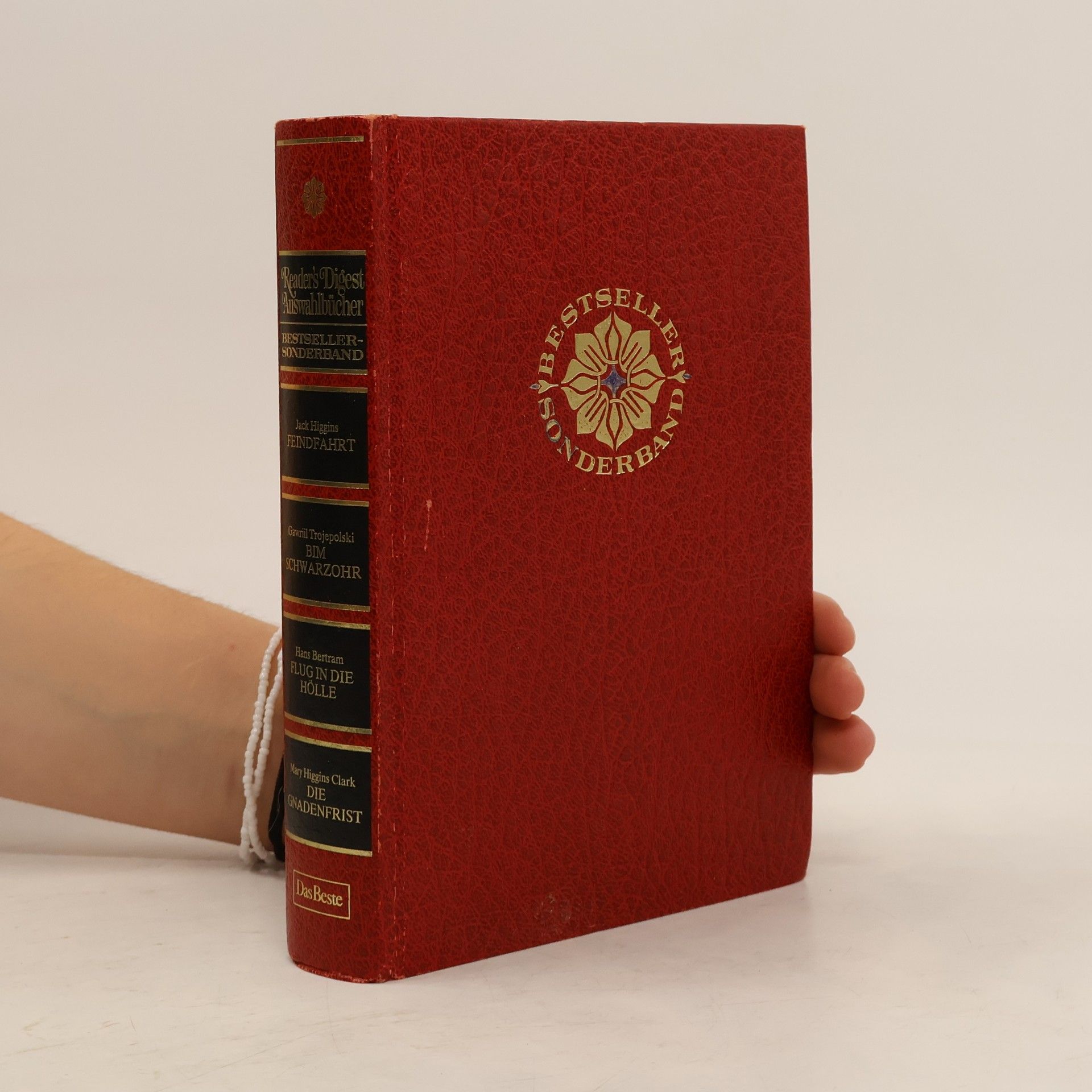 Mary Higgins Clark Reader's Digest Auswahlbücher. Feindfahrt. Bim Schwarzohr. Flug in die Hölle. Die Gnadenfrist
