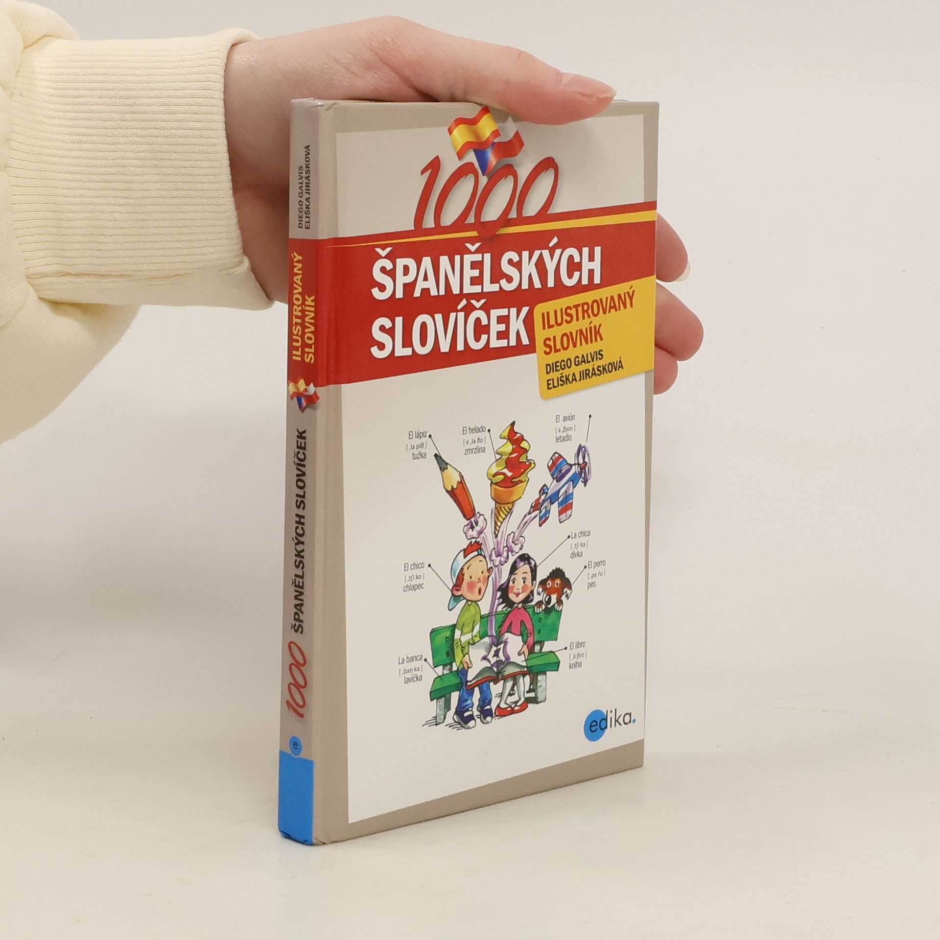 Diego Galvis 1000 španělských slovíček (ilustrovaný slovník)