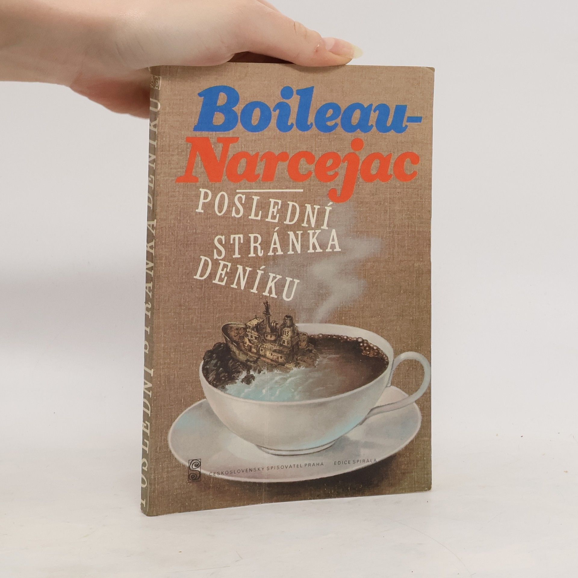 Poslední stránka deníku