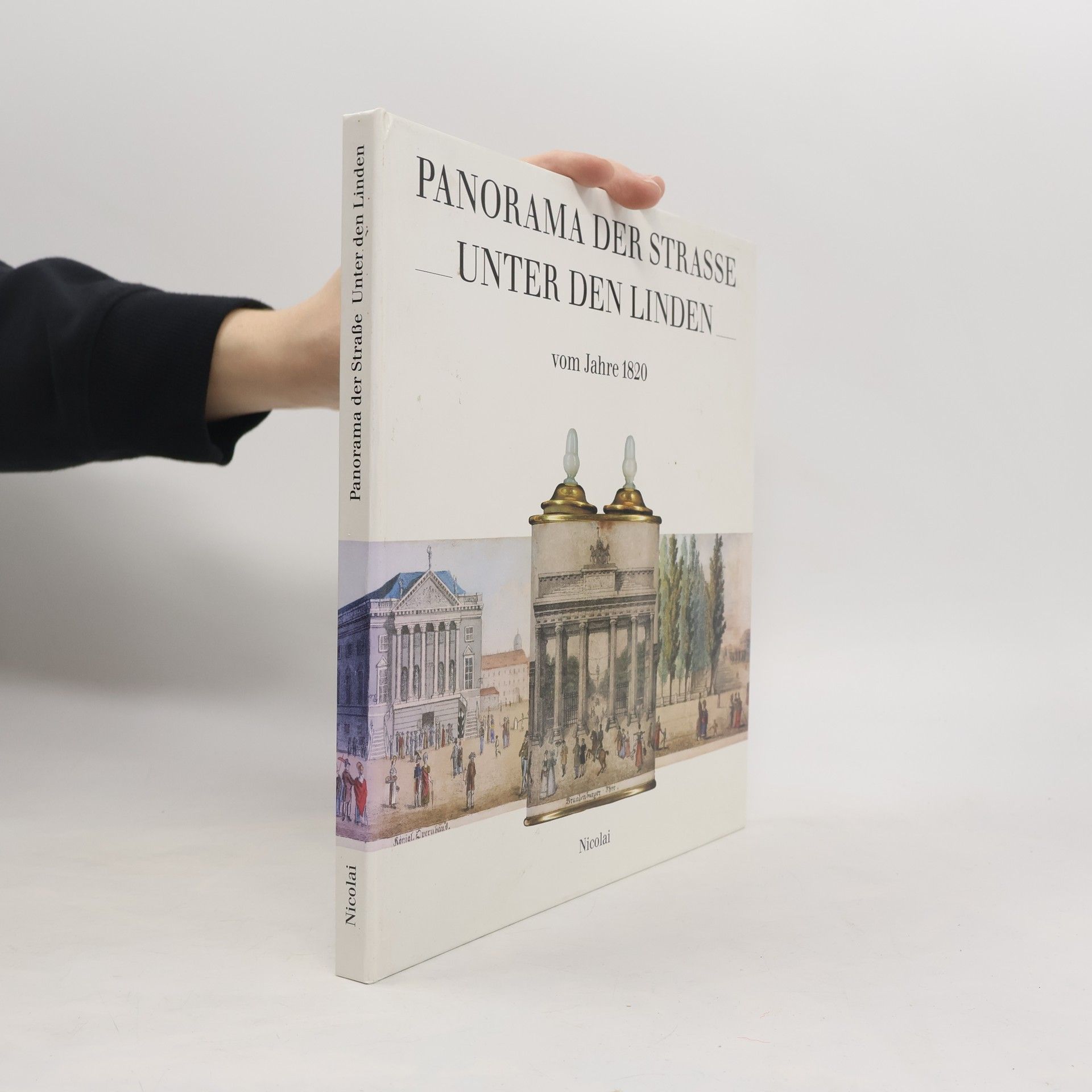 Panorama der Strasse Unter den Linden vom Jahre 1820