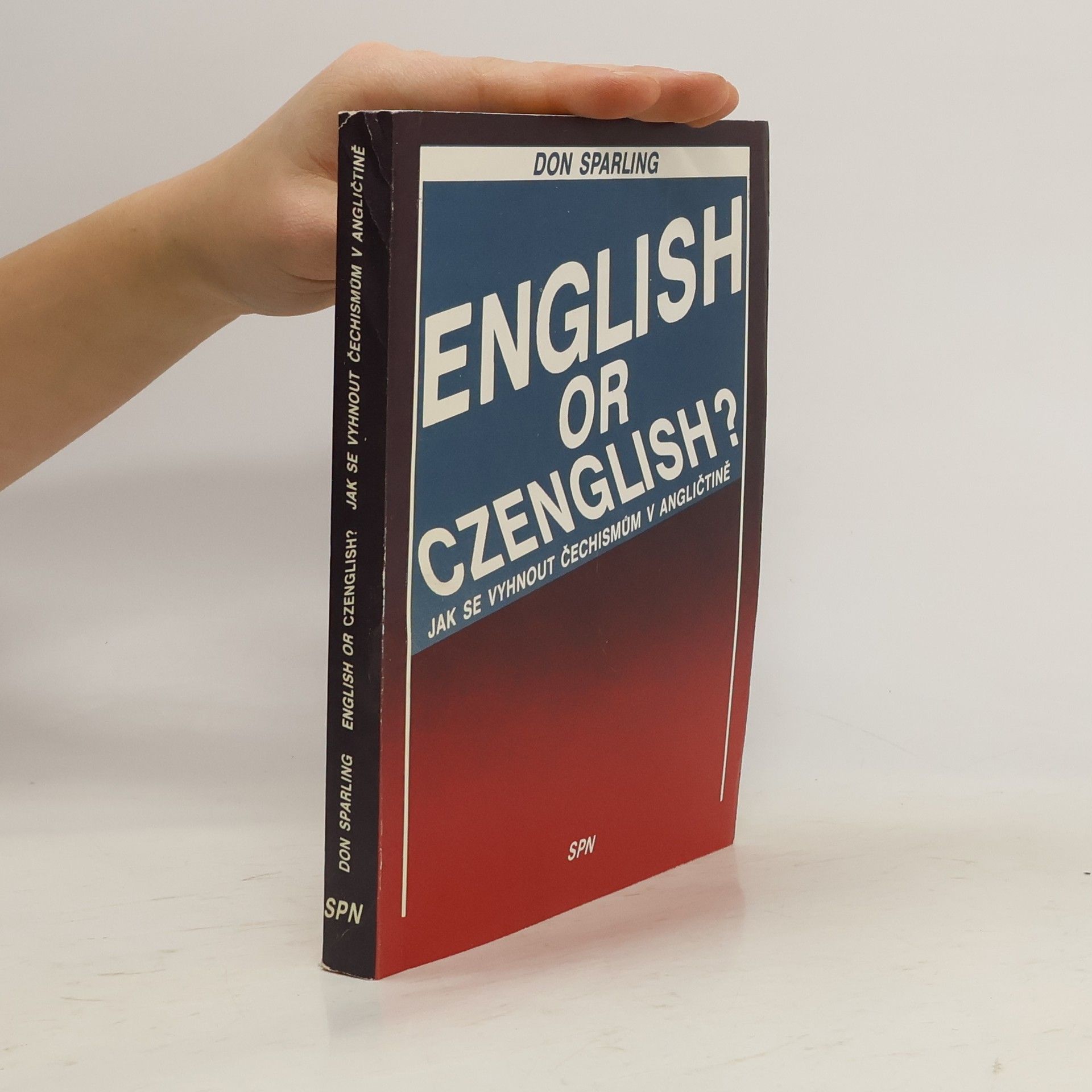 Thomas Donaldson Sparling English or Czenglish?