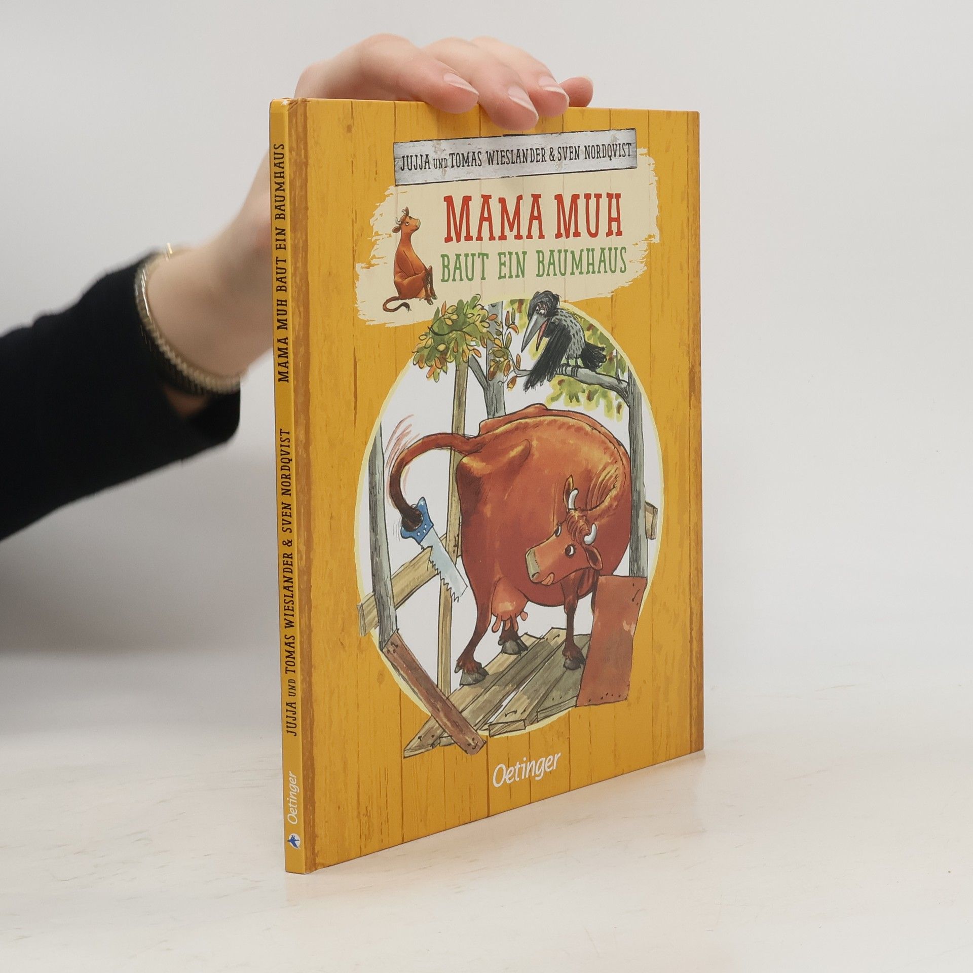 Jujja Wieslander Mama Muh baut ein Baumhaus