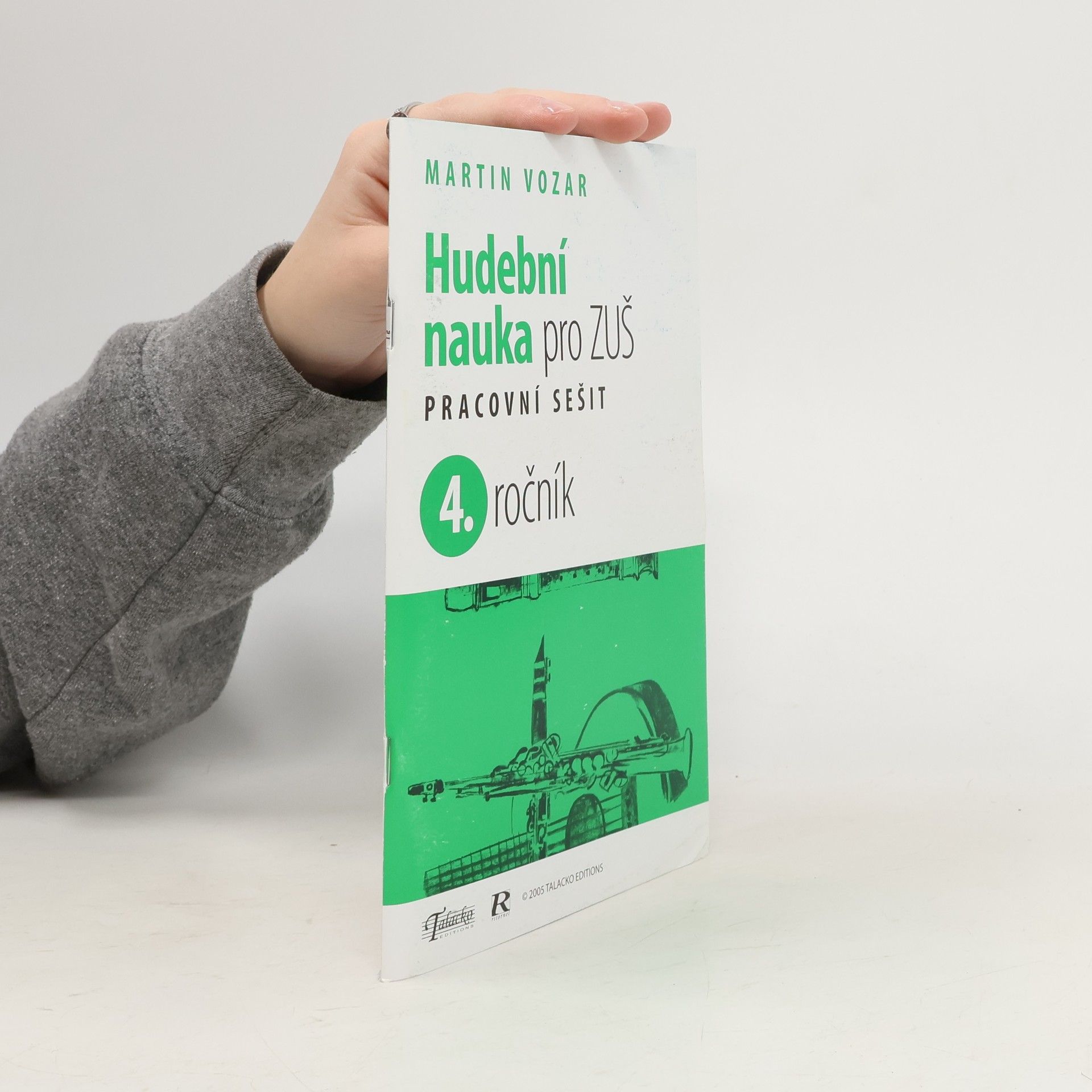 Martin Vozar Hudební nauka pro ZUŠ. 4. ročník. Pracovní sešit