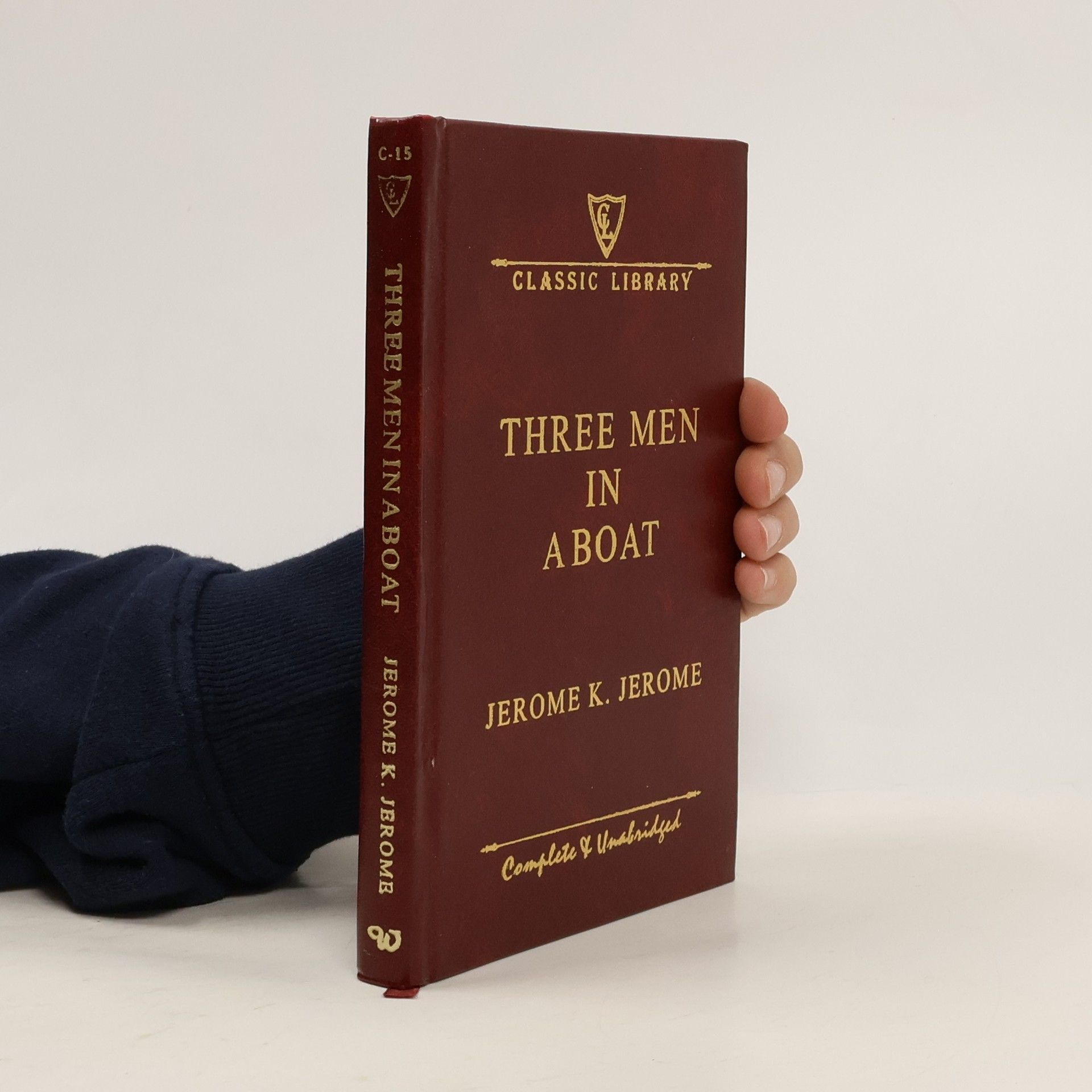 Jerome Klapka Jerome Classic Library 15. Three Men in a Boat