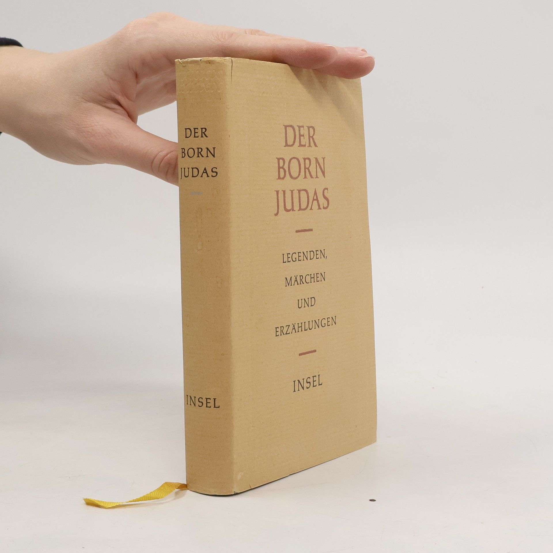 Micha Josef Bin-Gorion Der Born Judas