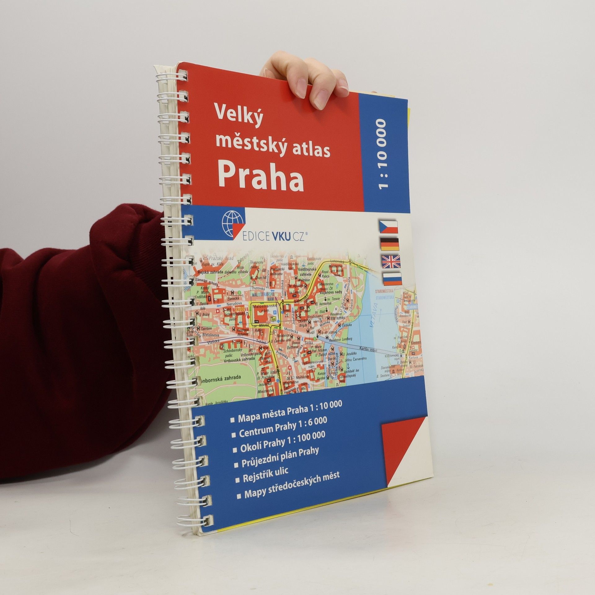 Autorenkollektiv Velký městský atlas Praha 1:10 000