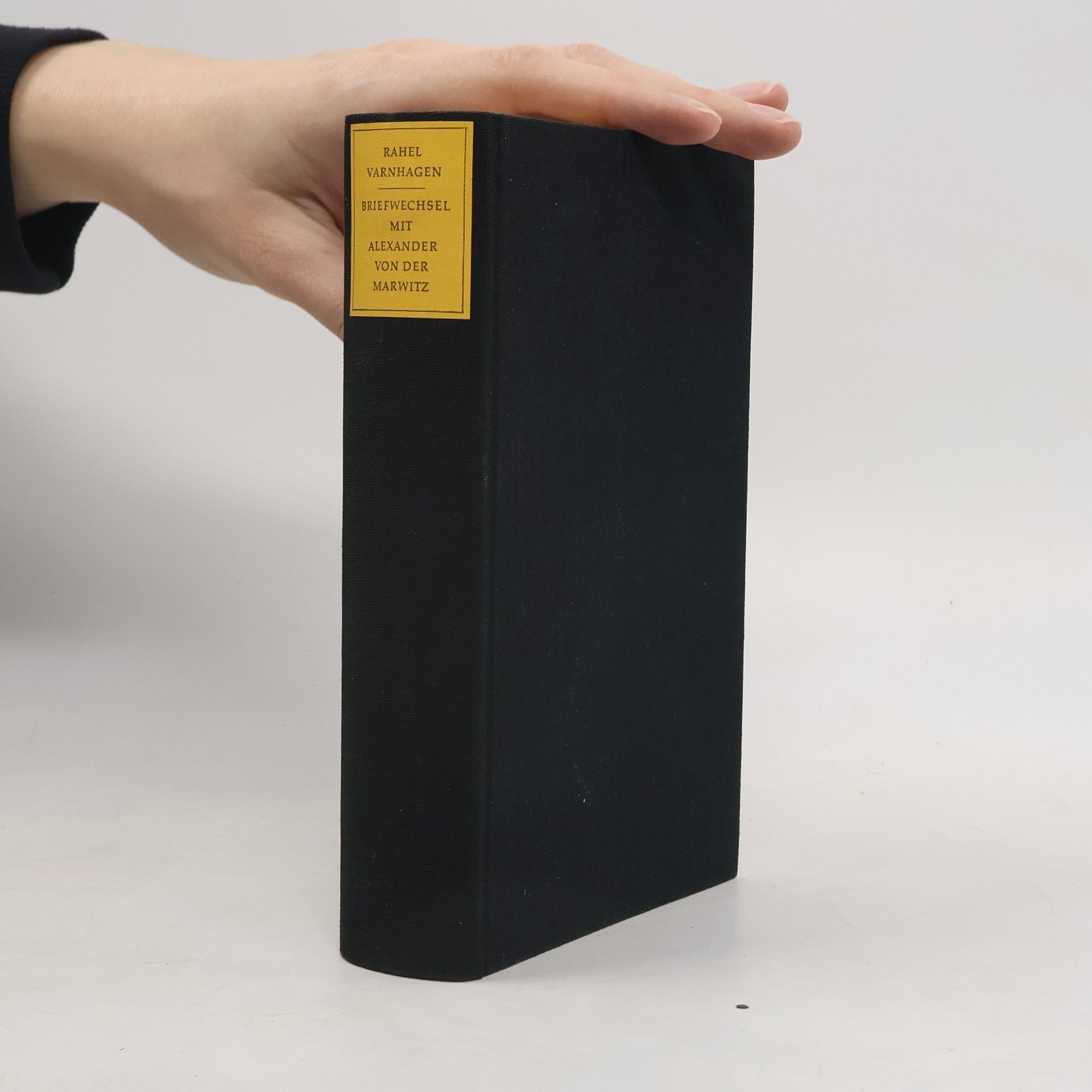 Rahel Varnhagen Briefwechsel mit Alexander von der Marwitz