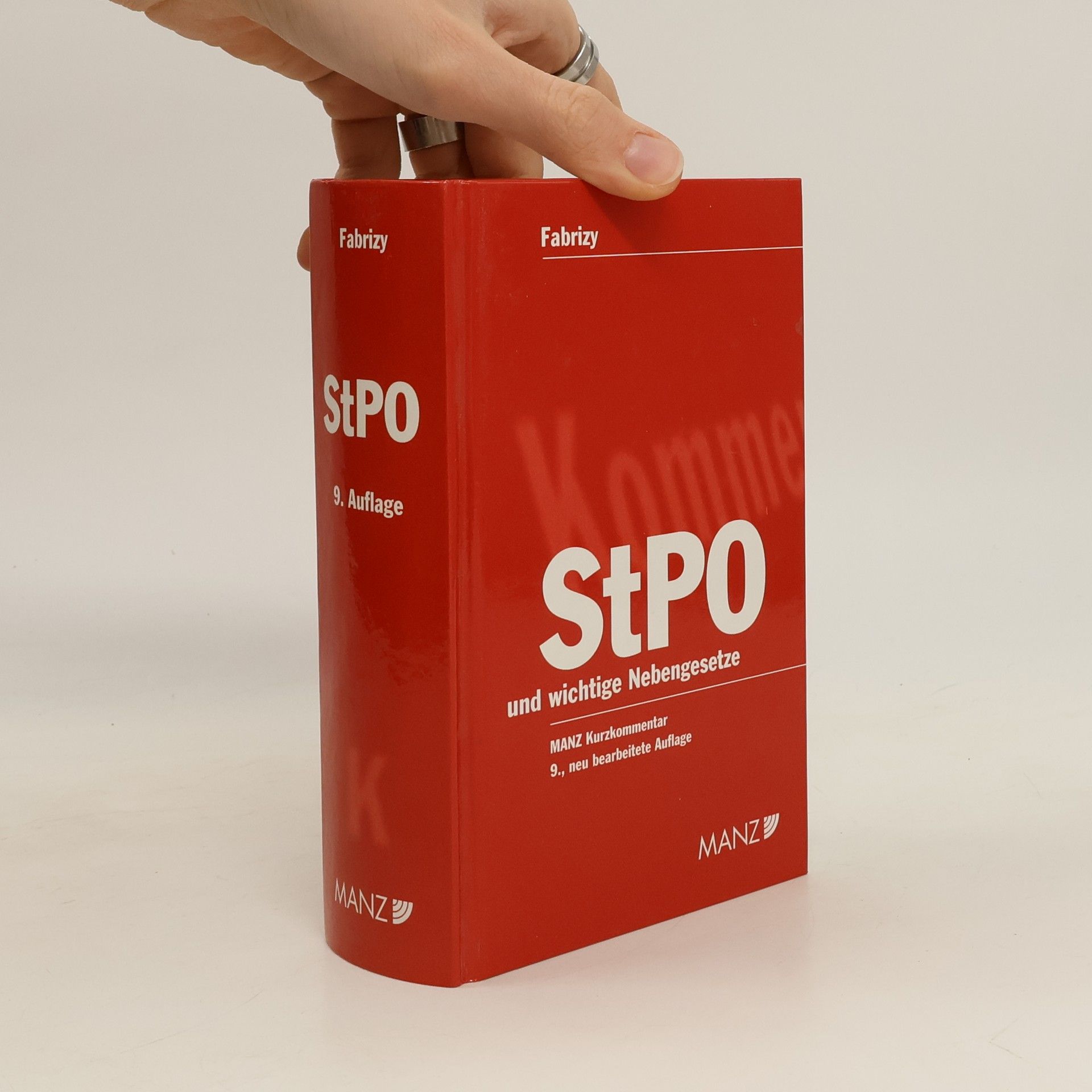 Various authors Die österreichische Strafprozessordnung