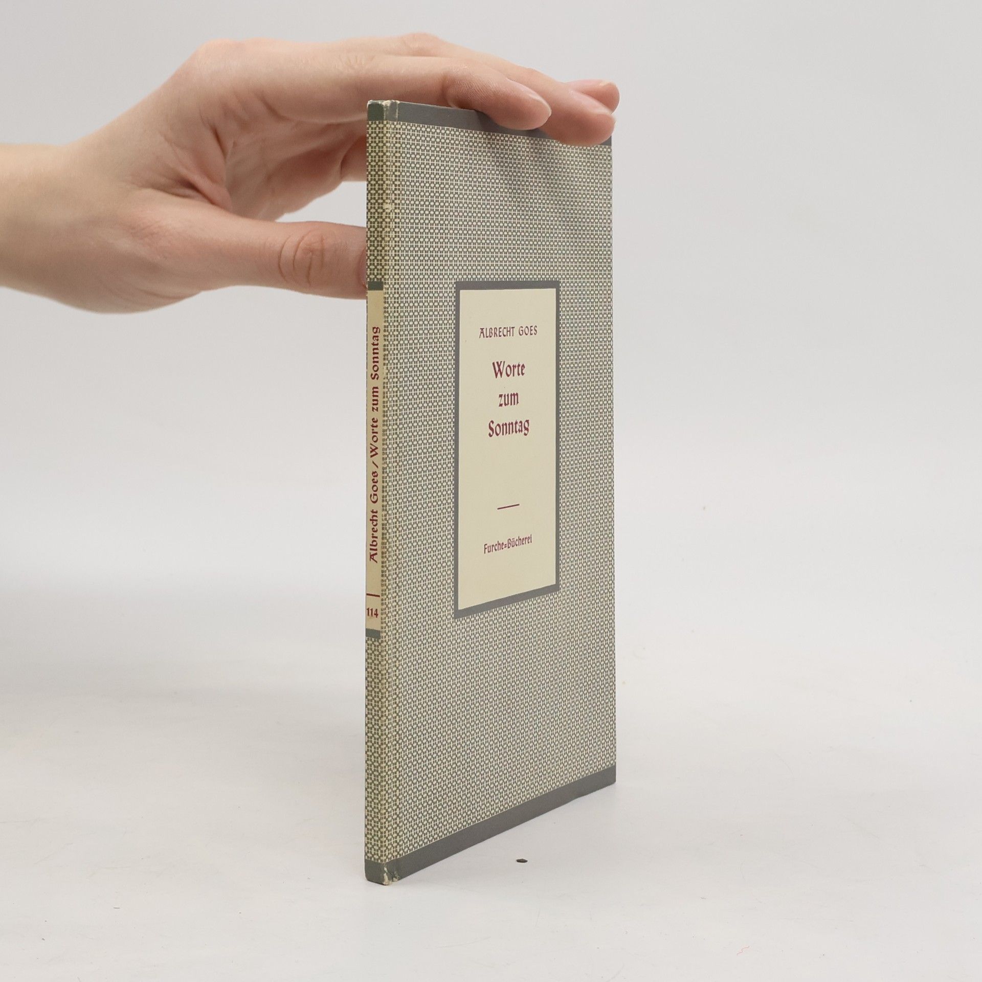 Albrecht Goes Worte zum Sonntag