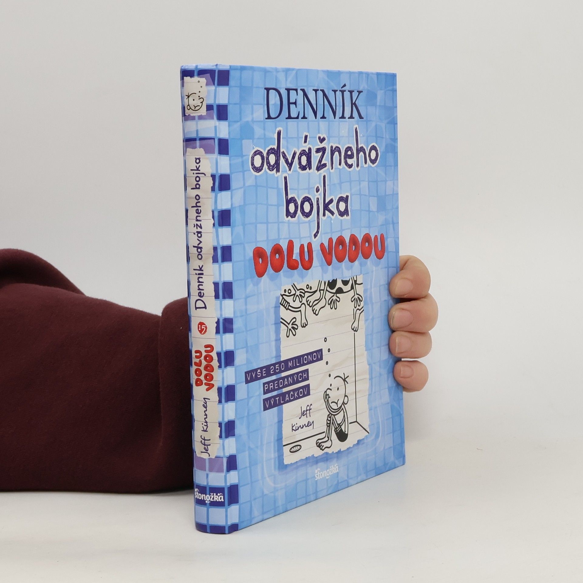 Jeff Kinney Denník odvážného bojka Dolu vodou