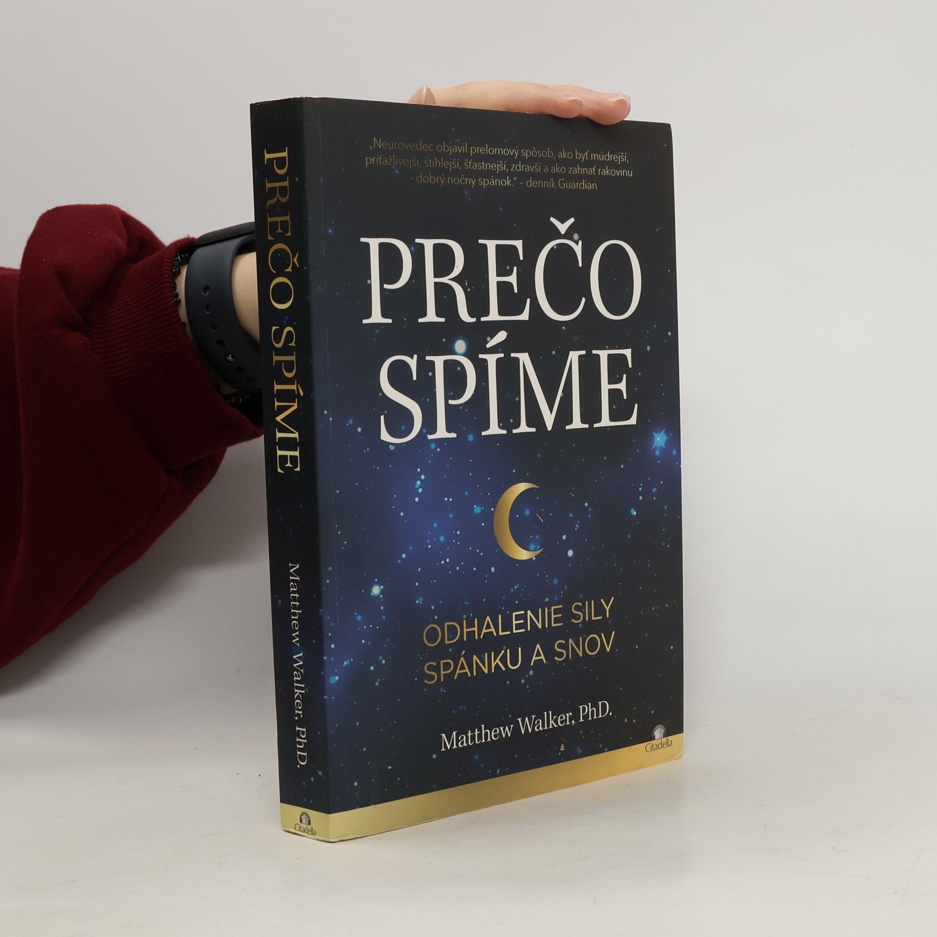 Matthew Walker Prečo spíme