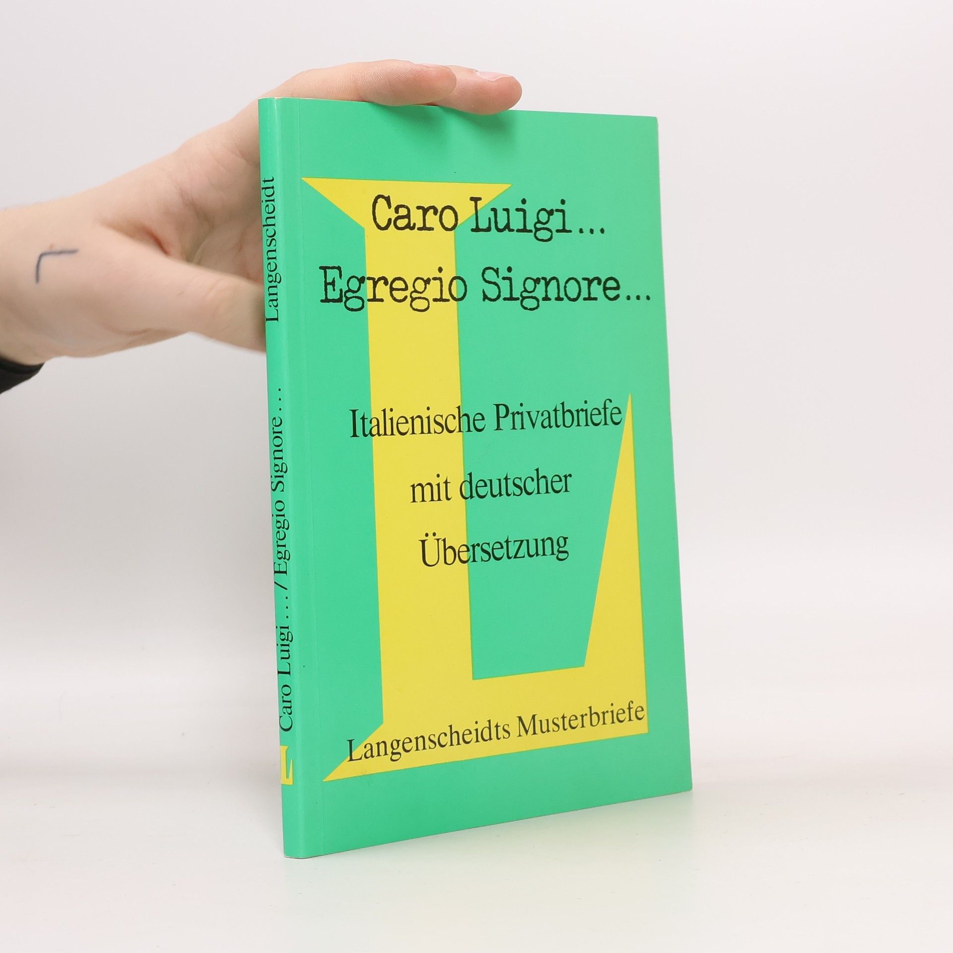 Walter Frenzel Caro Luigi, Egregio Signore