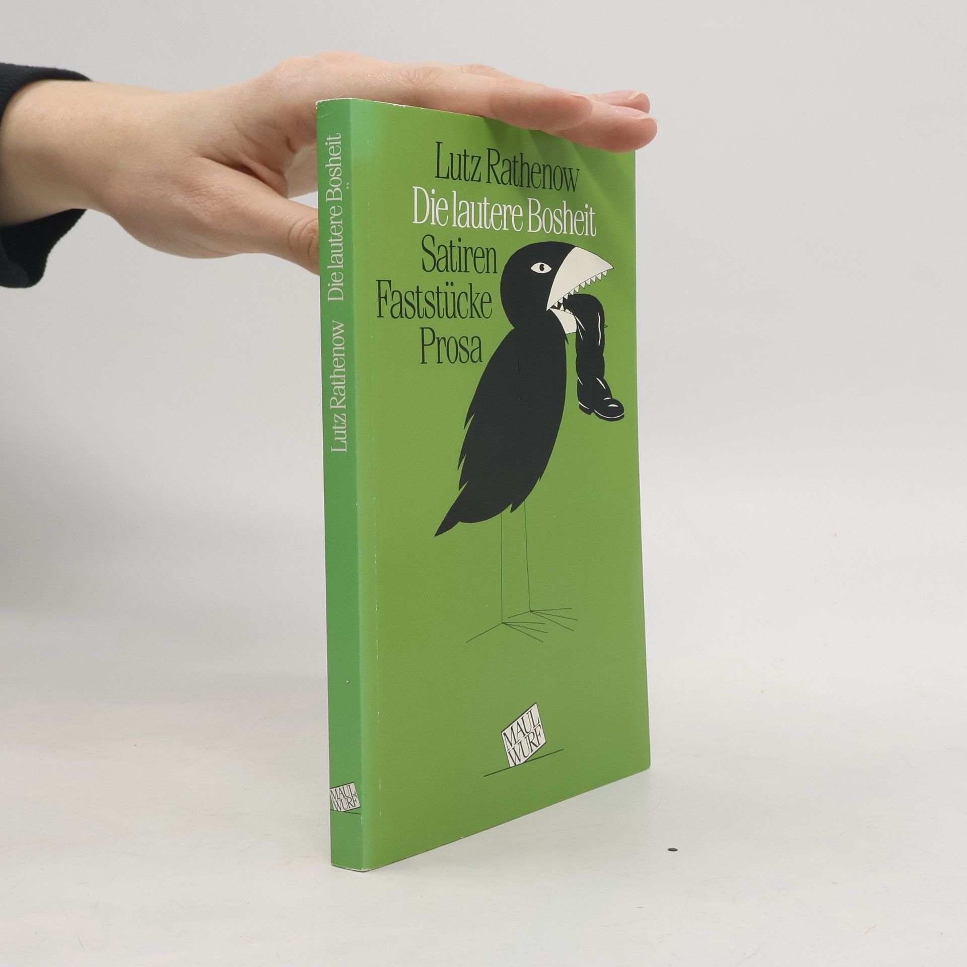 Lutz Rathenow Die lautere Bosheit