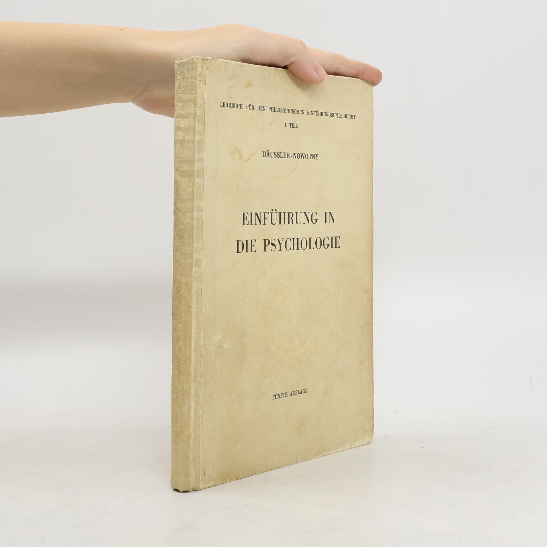 Einführung in die Psychologie