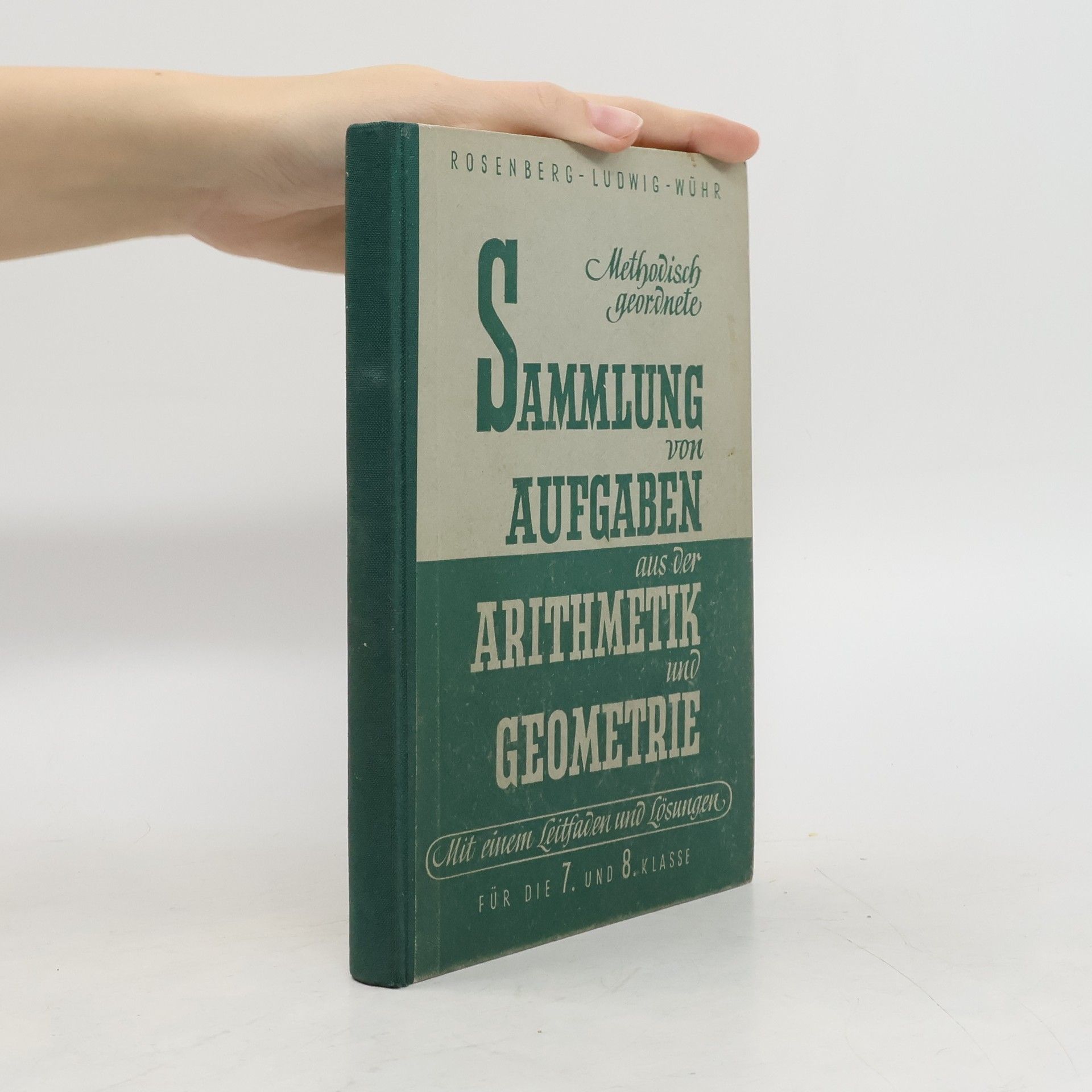 Sammlung von Aufgaben aus der Arithmetik und Geometrie