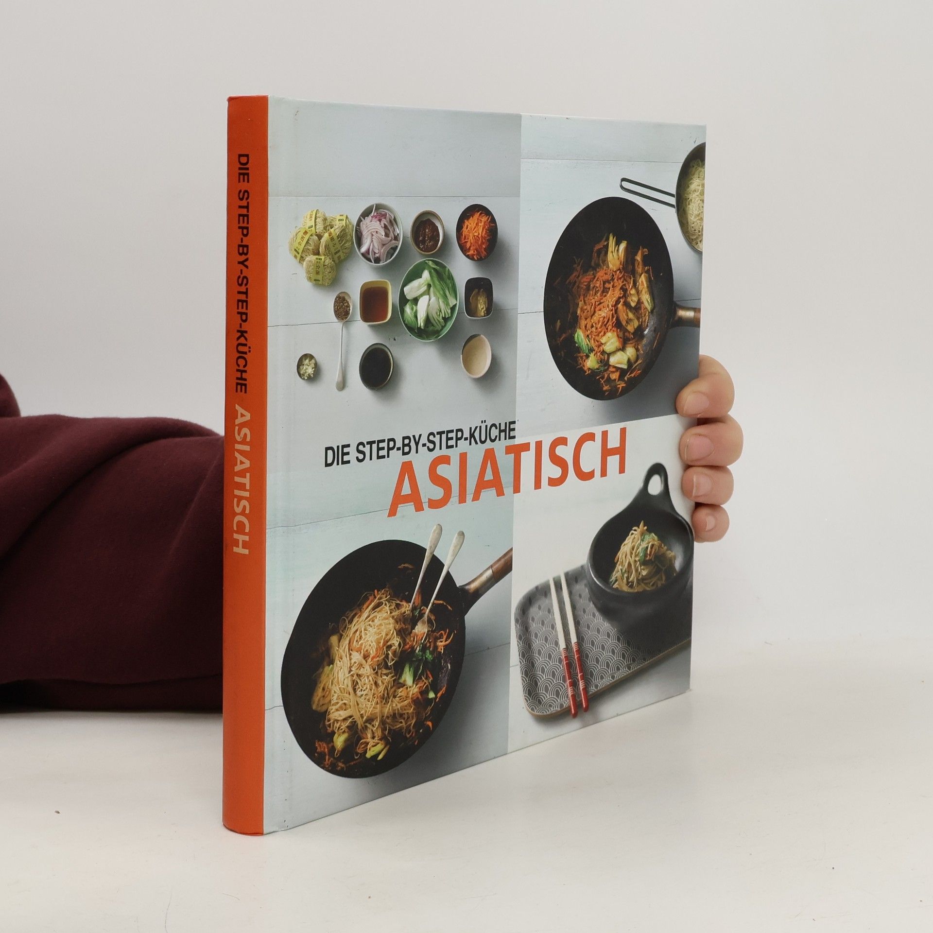 Die step-by-step-küche asiatisch