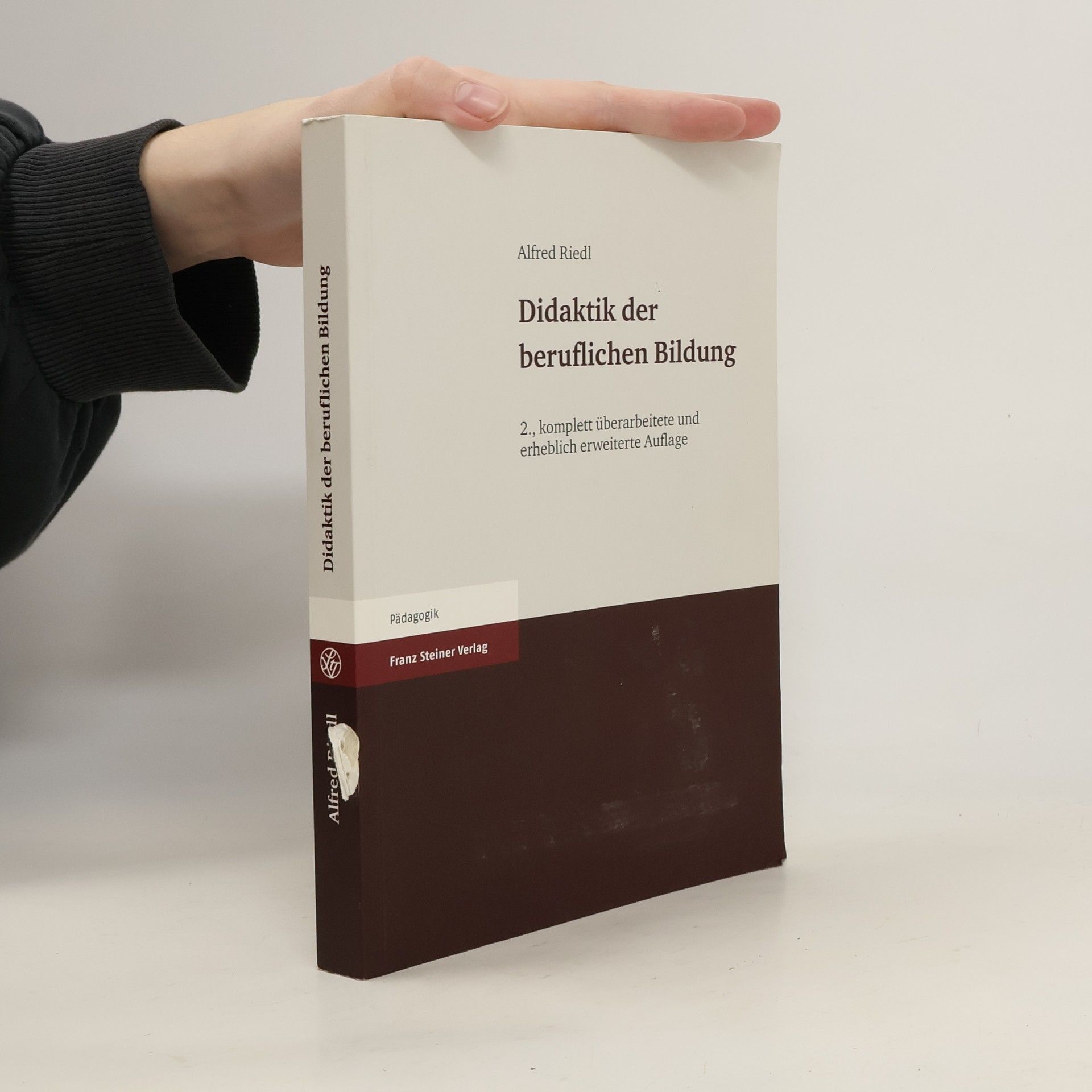 Alfred Riedl Didaktik der beruflichen Bildung