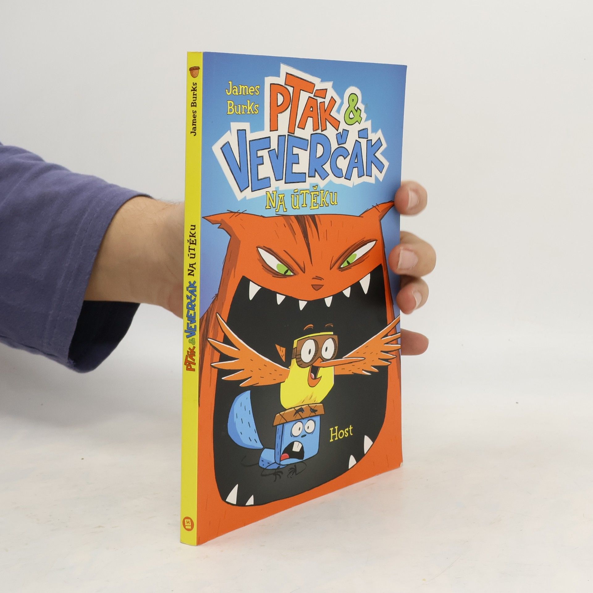 James Burks Pták & Veverčák na útěku