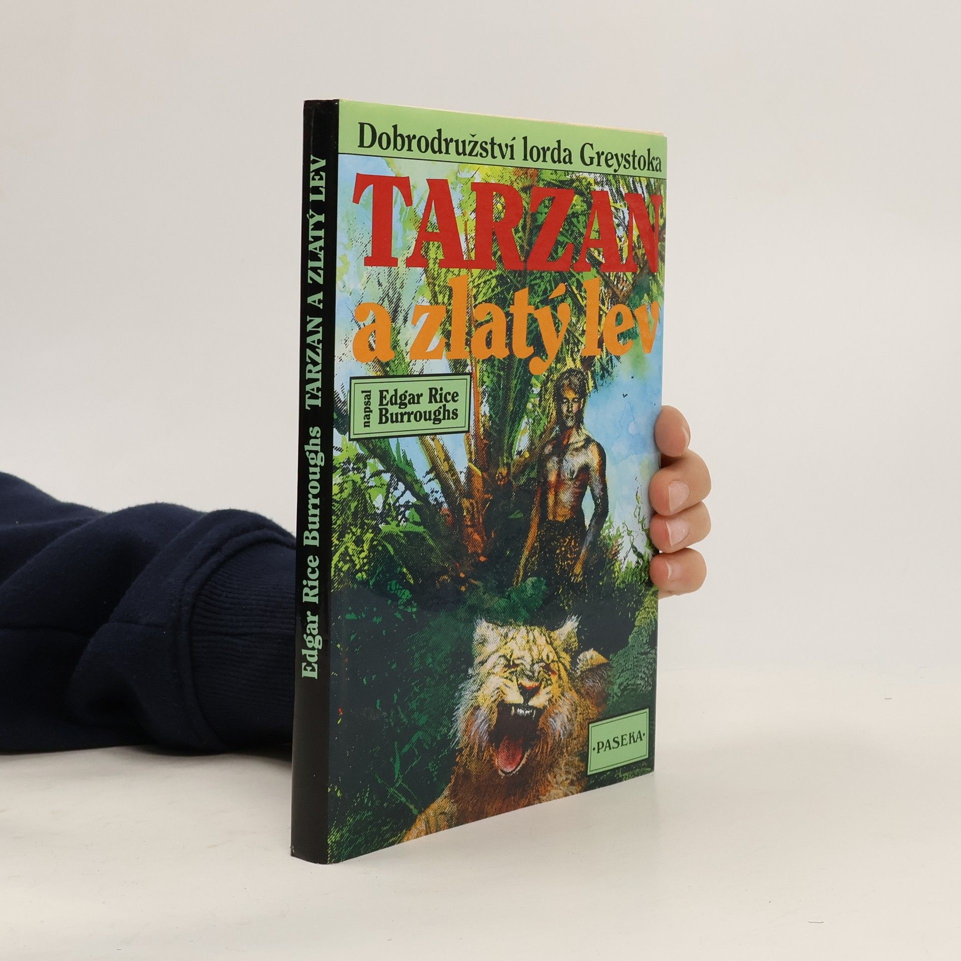 Edgar Rice Burroughs Tarzan a zlatý lev