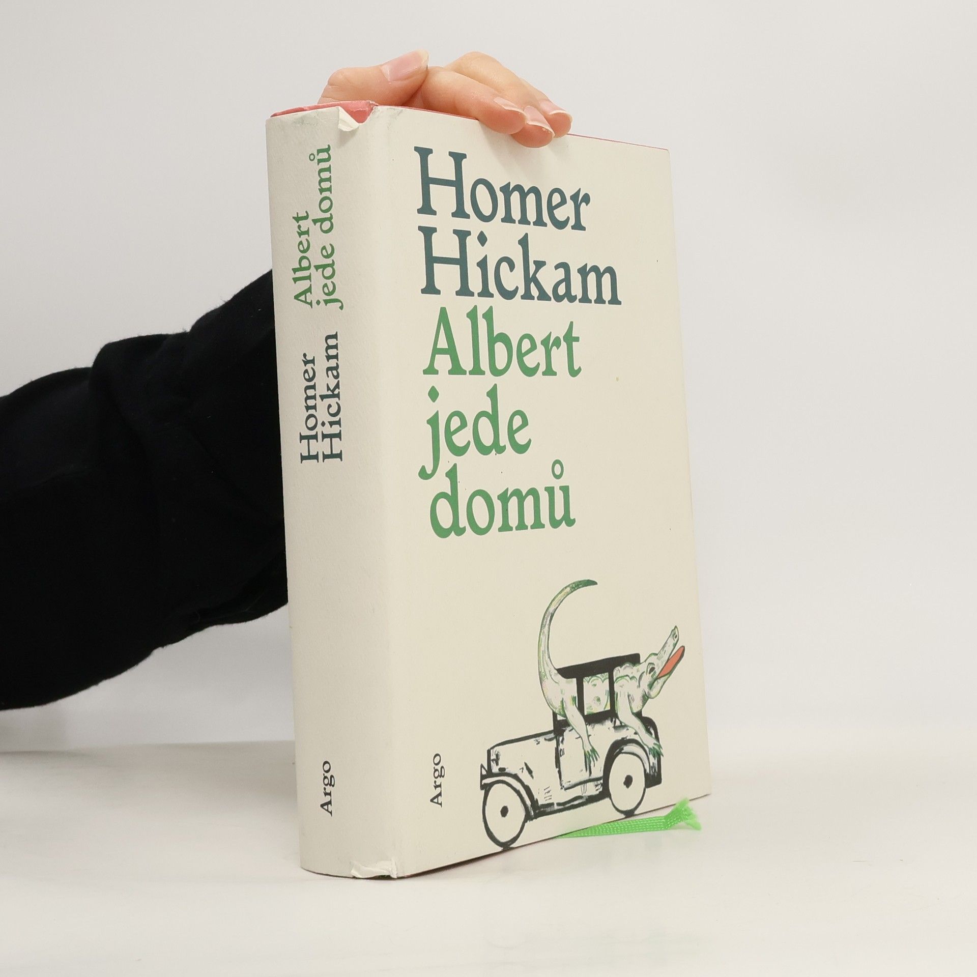 Homer Hadley Hickam Albert jede domů