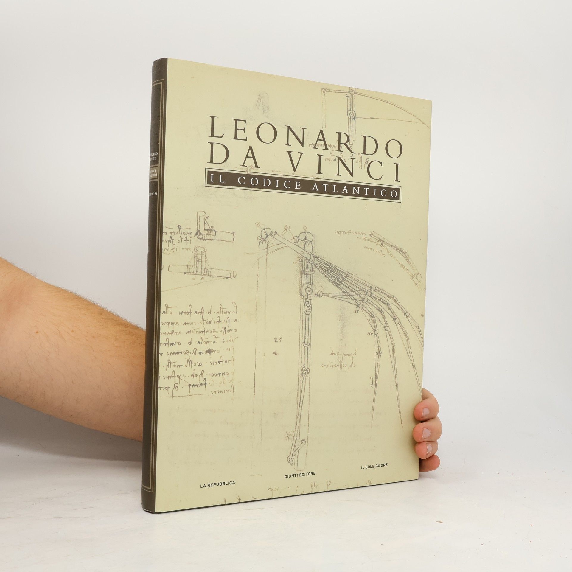 Kolektiv autorů Leonardo Da Vinci 20. Il codice atlantico