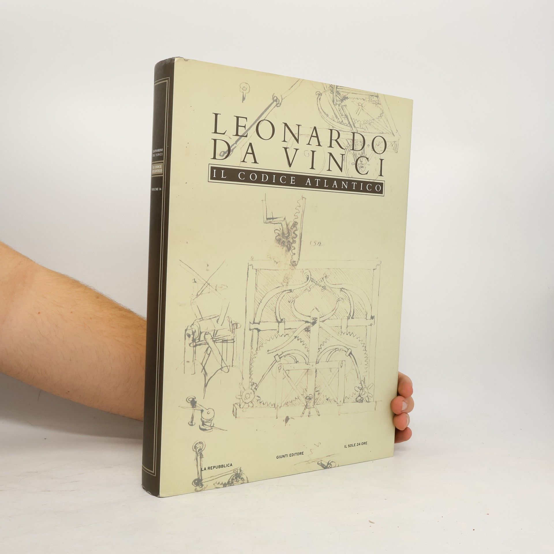 Leonardo da Vinci Il Codice Atlantico 16.