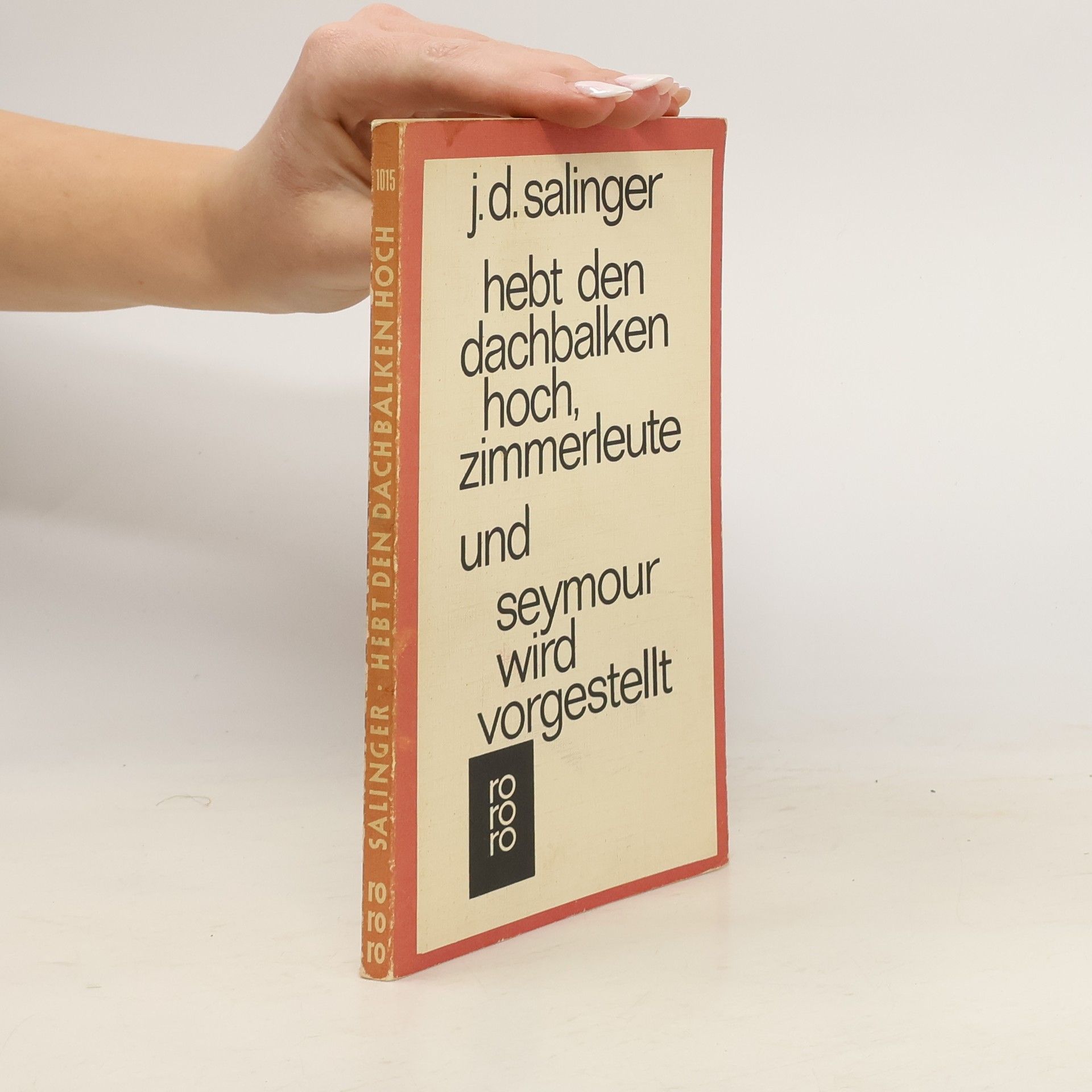J. D. Salinger Hebt den Dachbalken hoch, Zimmerleute und Seymour wird vorgestellt